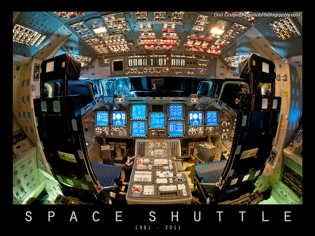 Space Shuttle Interior Wallpapers