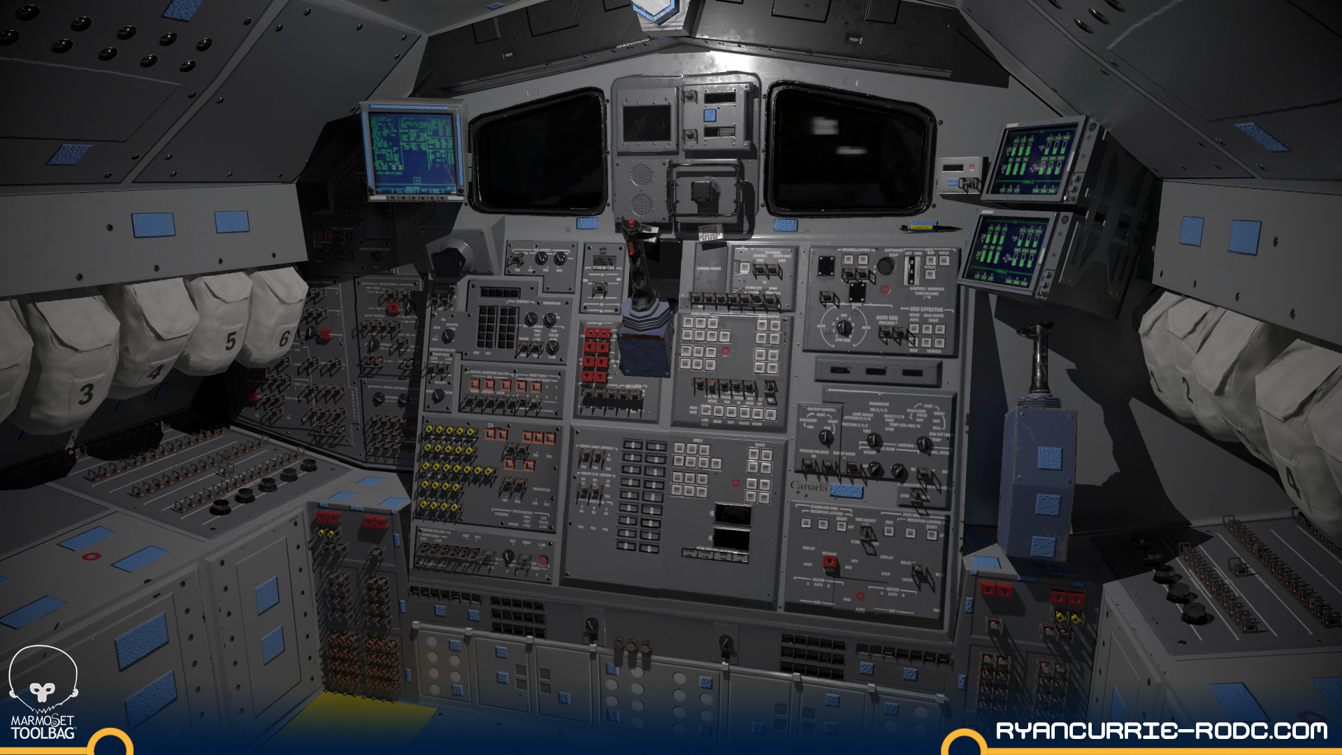 Space Shuttle Interior Wallpapers