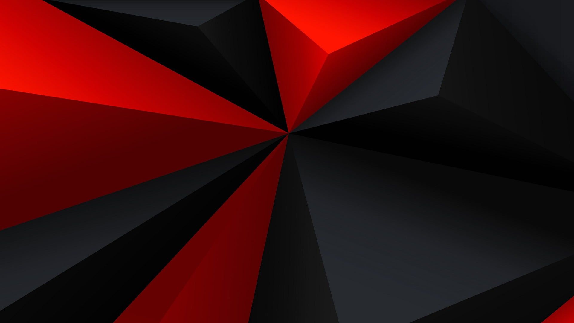 3D Black Red Wallpapers