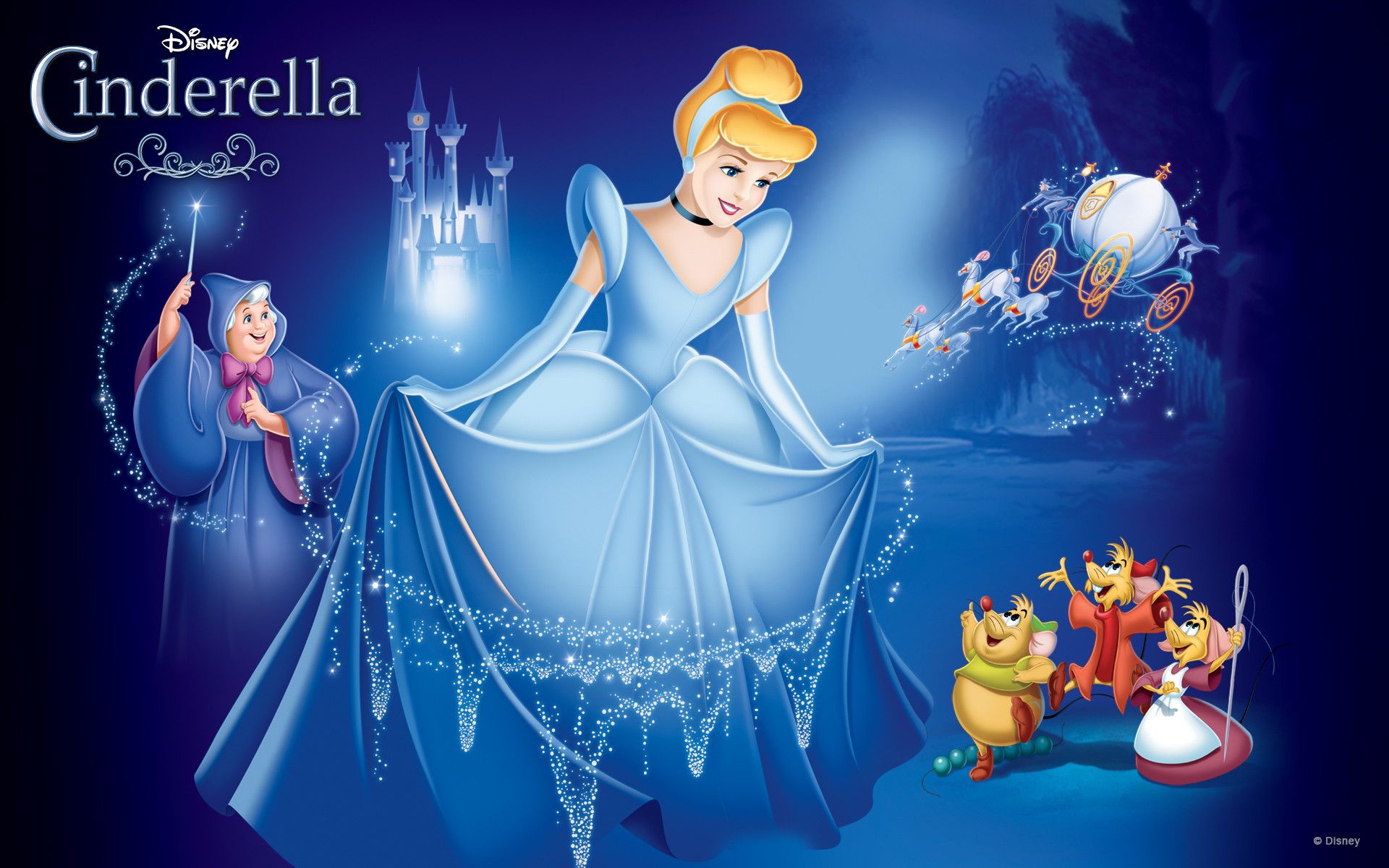 3D Cinderella Wallpapers