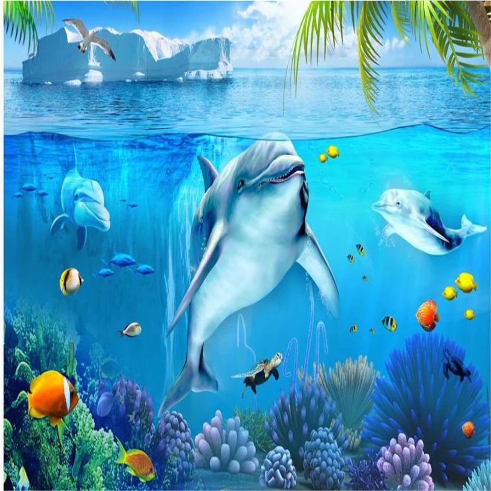 3D Dolphin Wallpapers