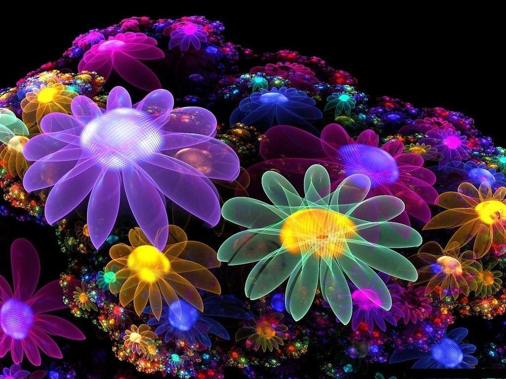 3D Flower Wallpapers