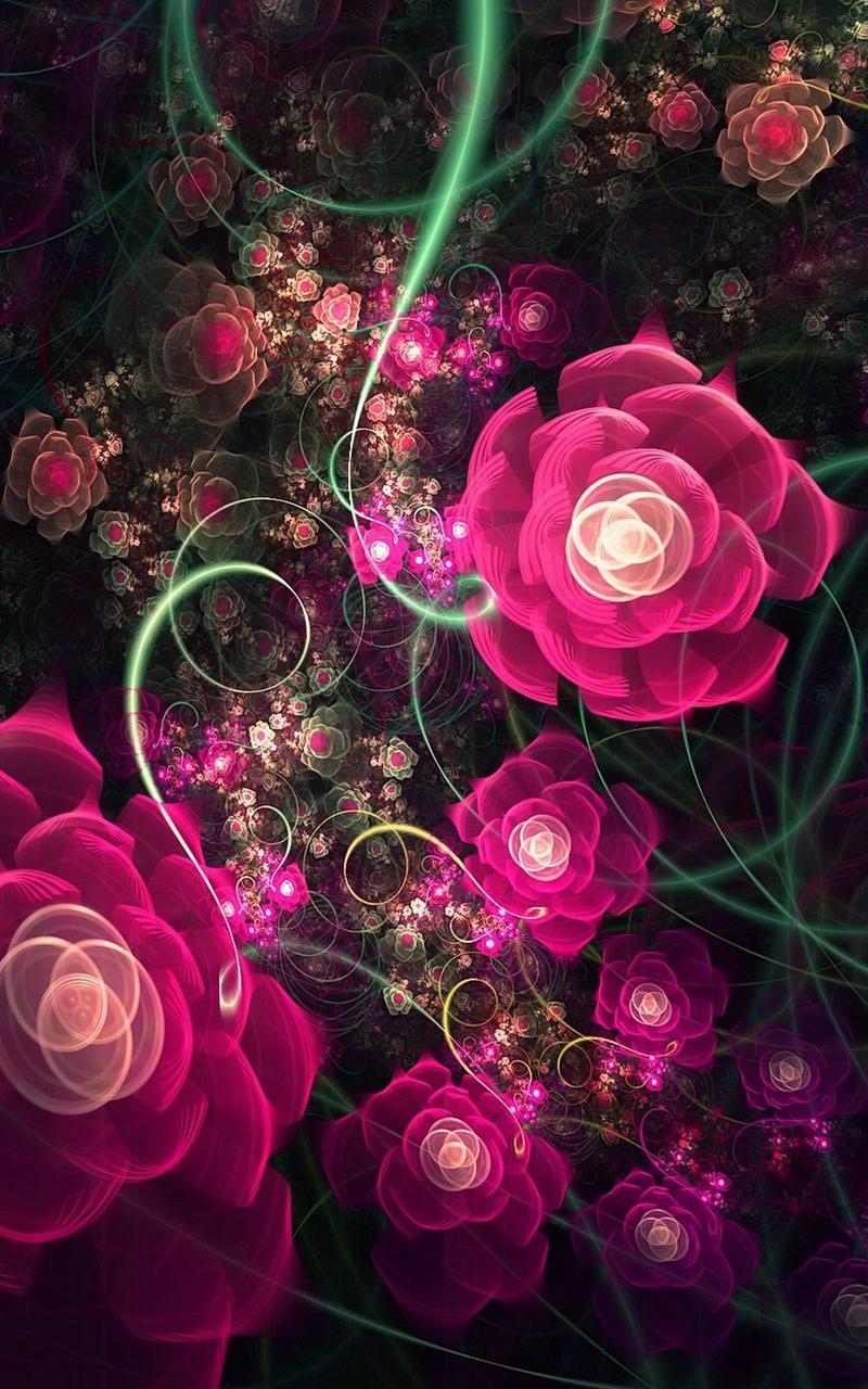 3D Flower Wallpapers