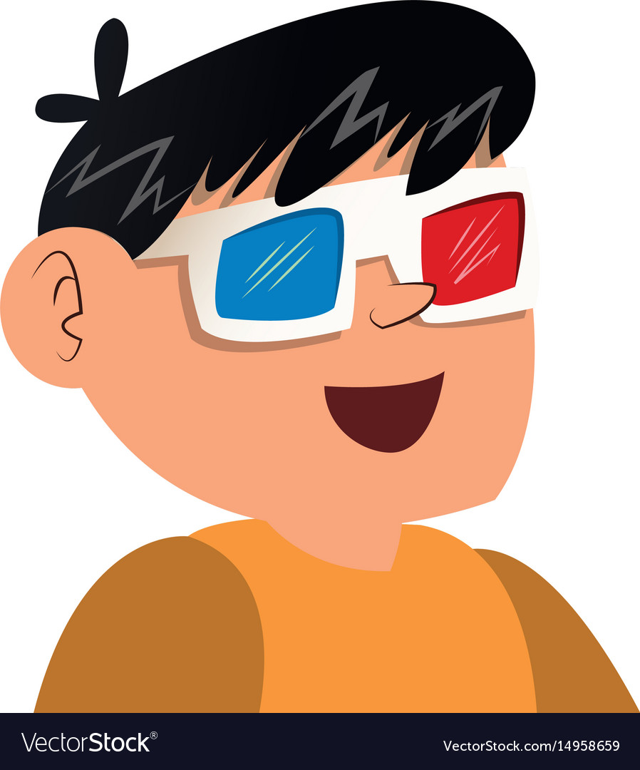 3D Glasses Cartoon Wallpapers