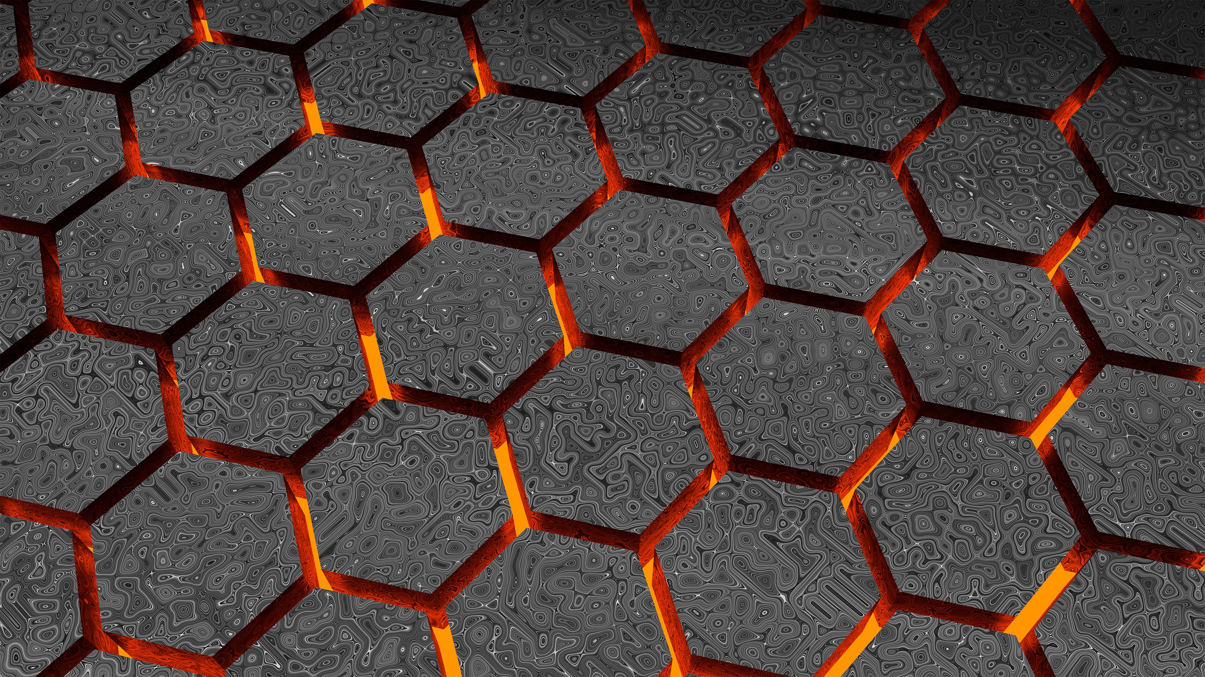 3D Hexagon Wallpapers