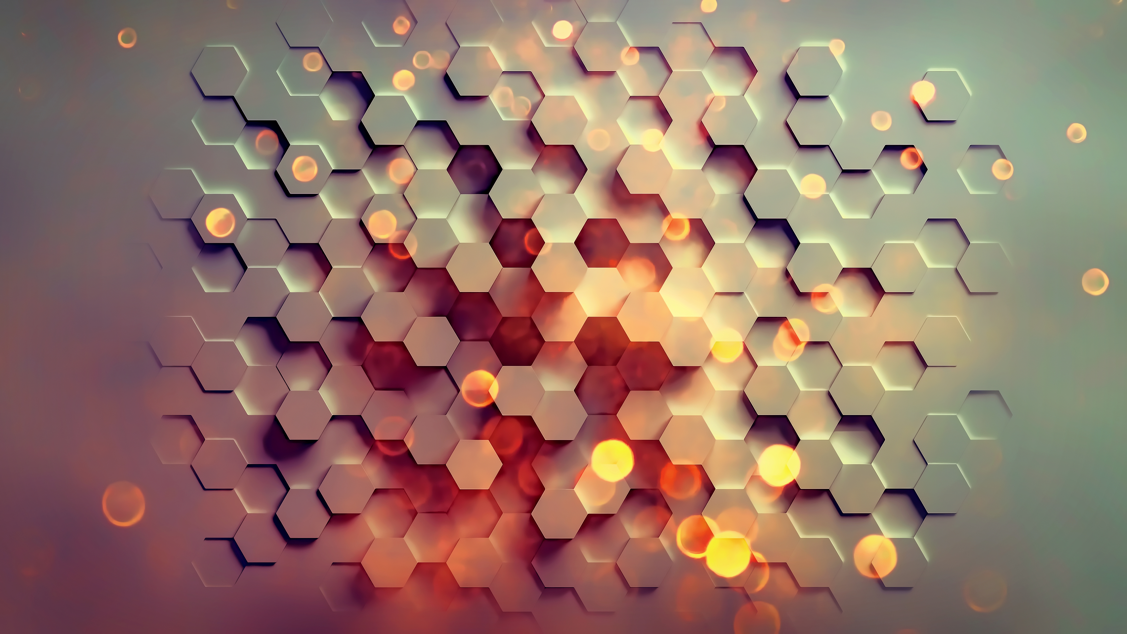 3D Hexagon Wallpapers