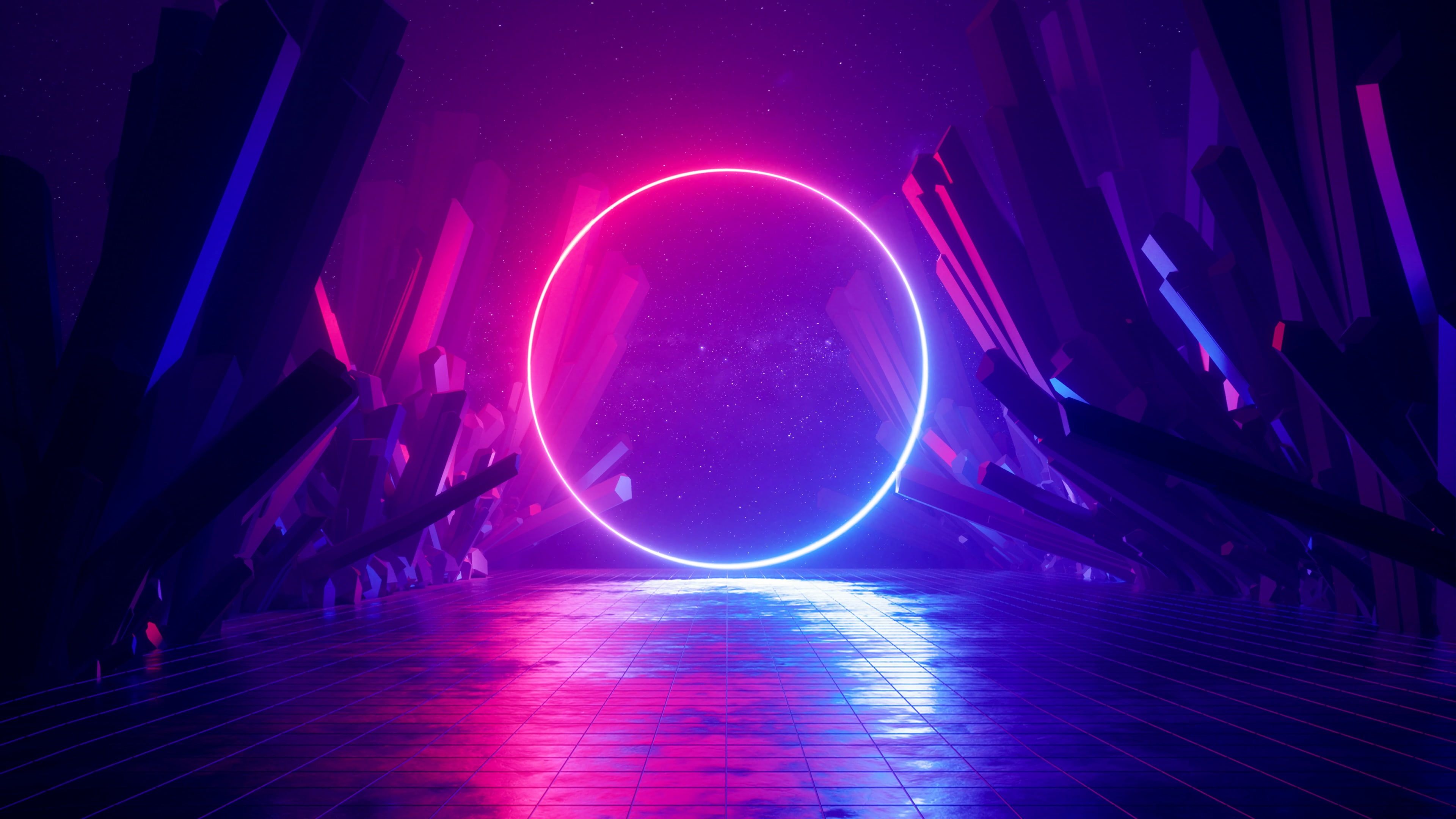 3D Neon Wallpapers