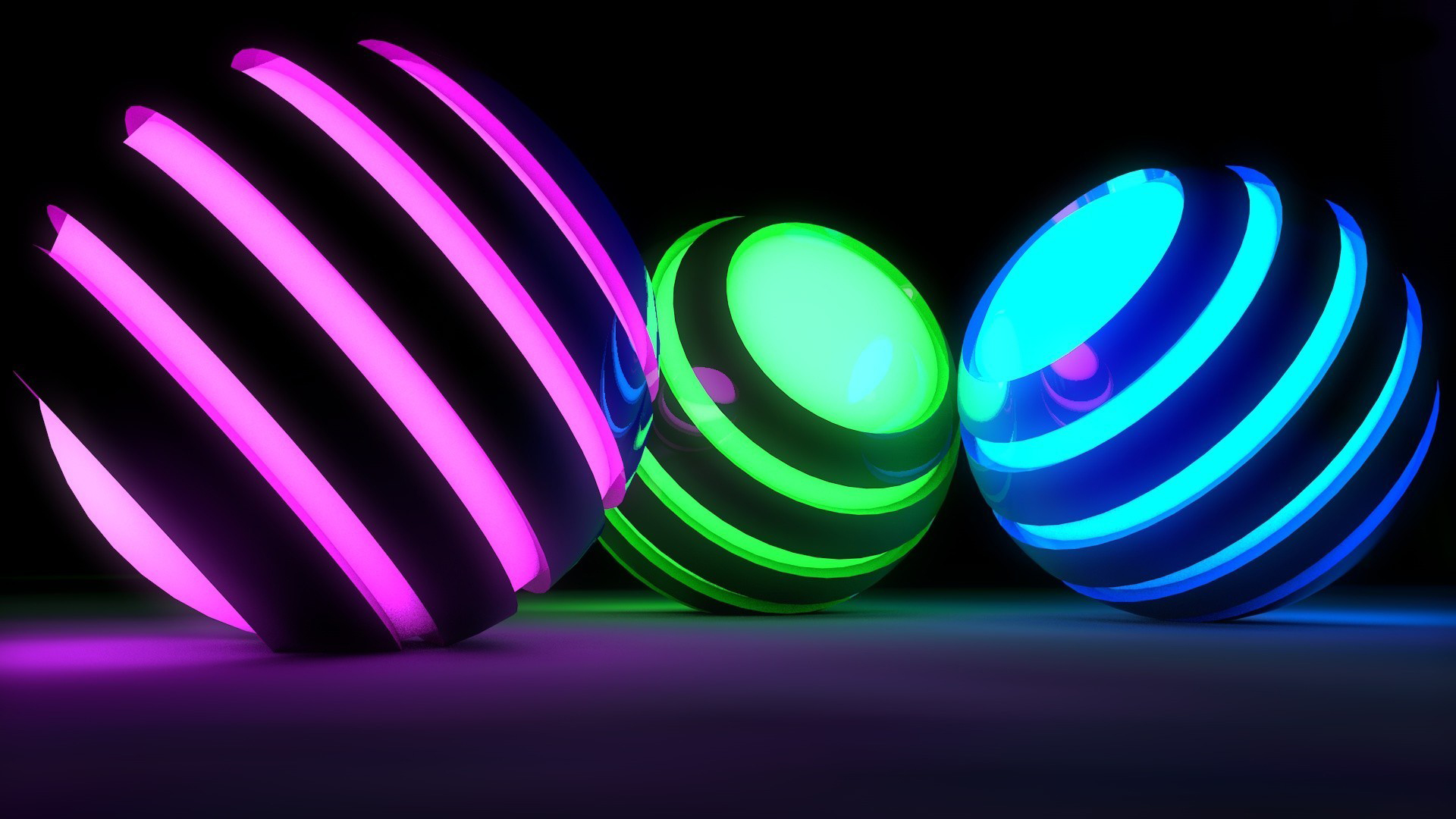 3D Neon Wallpapers