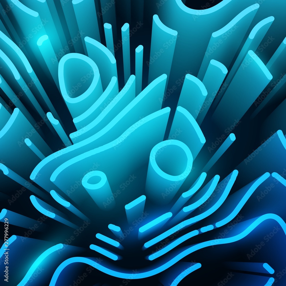 3D Neon Wallpapers