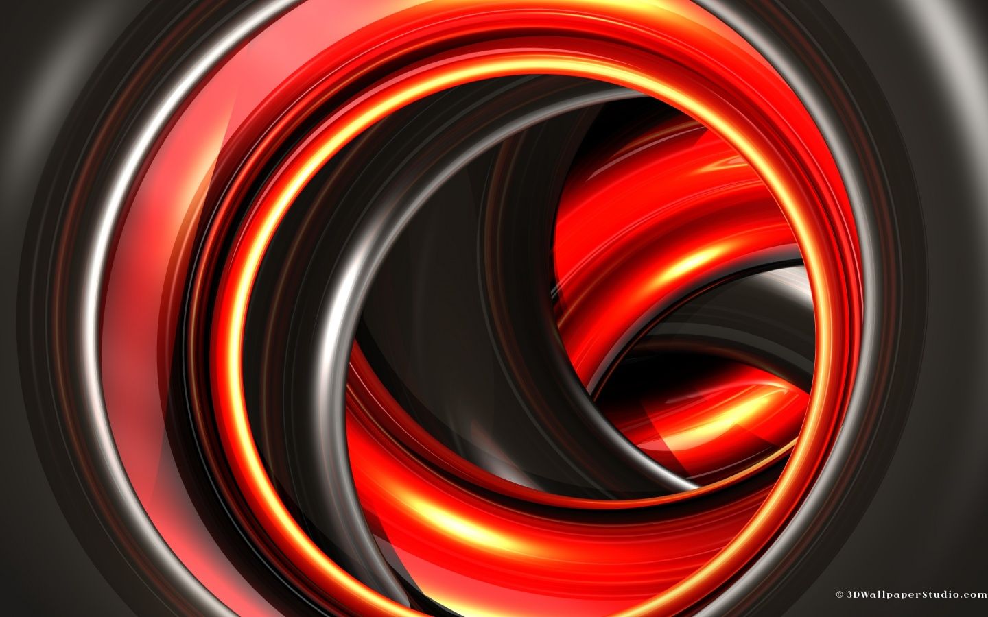 3D Red Abstract Wallpapers