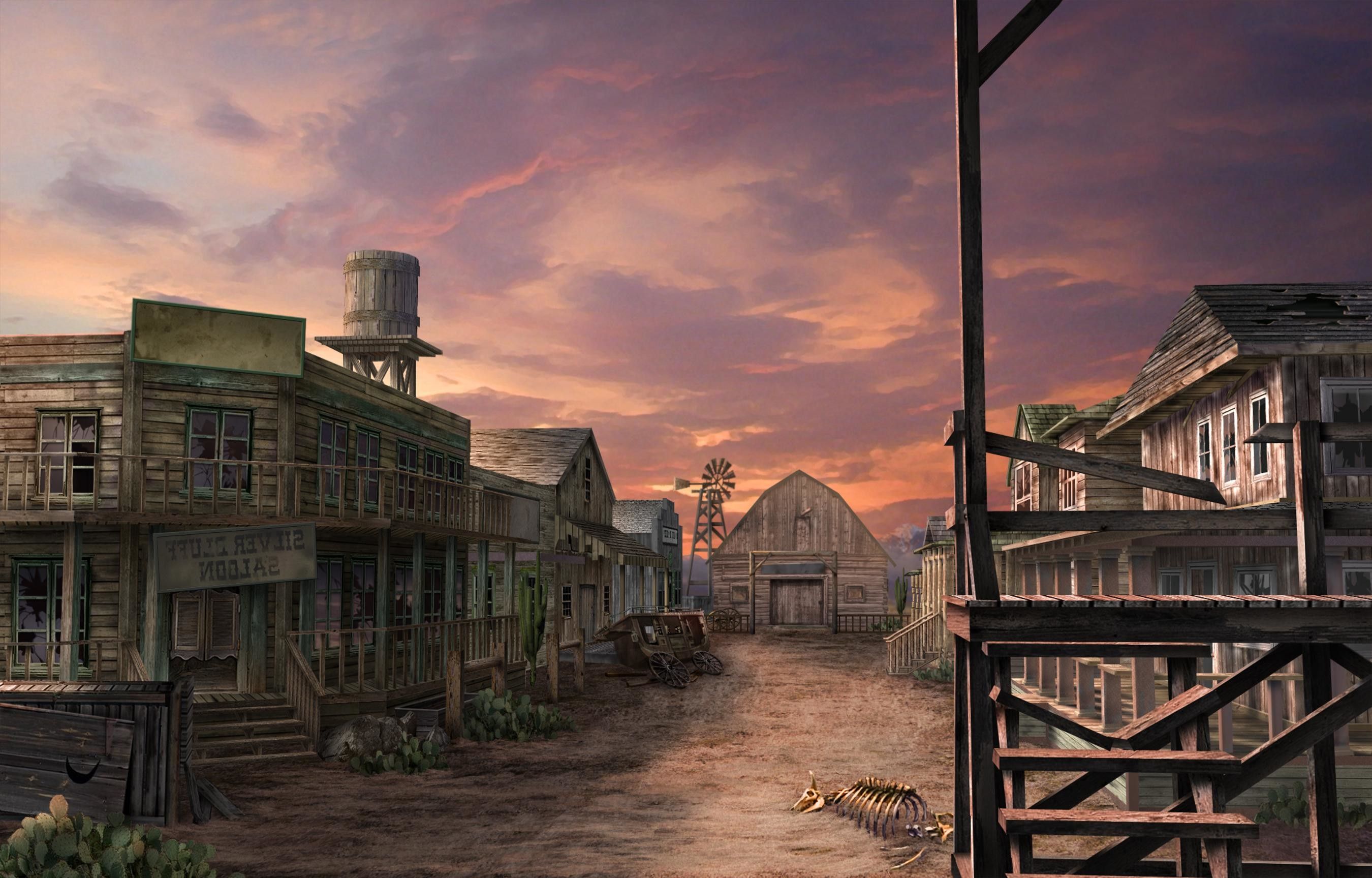 3D Wild West Wallpapers