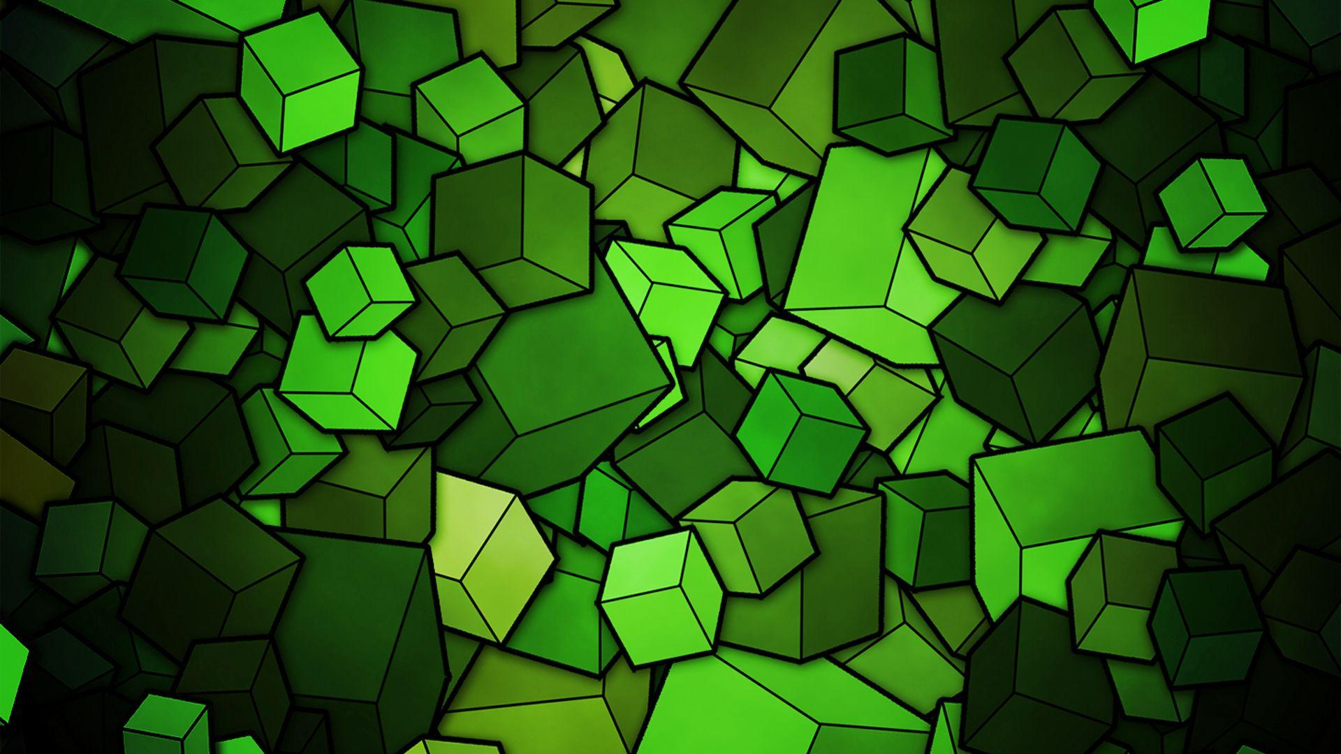 3D Green Wallpapers