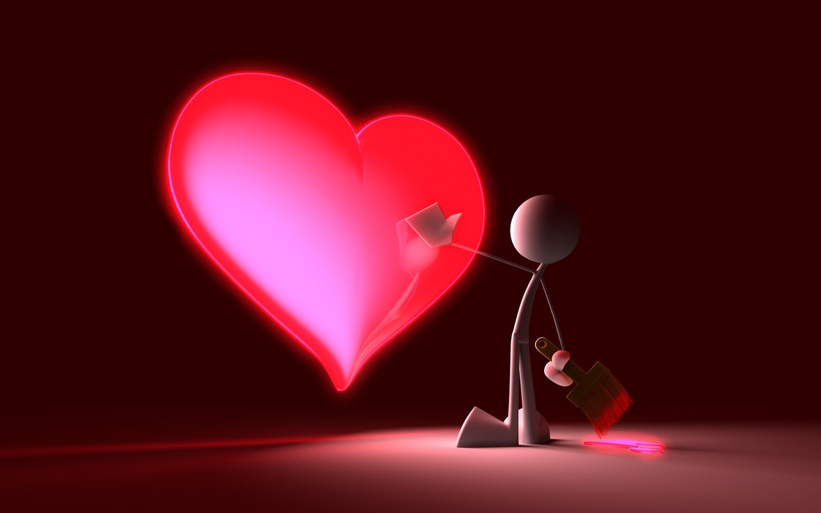 3D Heart Wallpapers