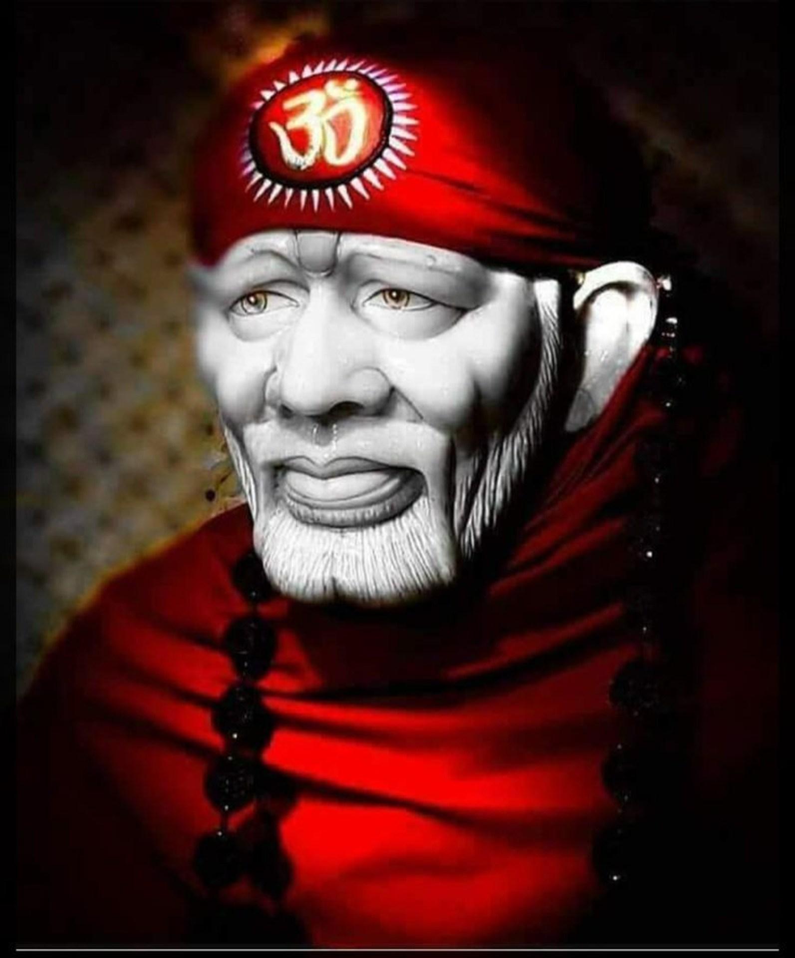 3D Sai Baba Free Download Wallpapers