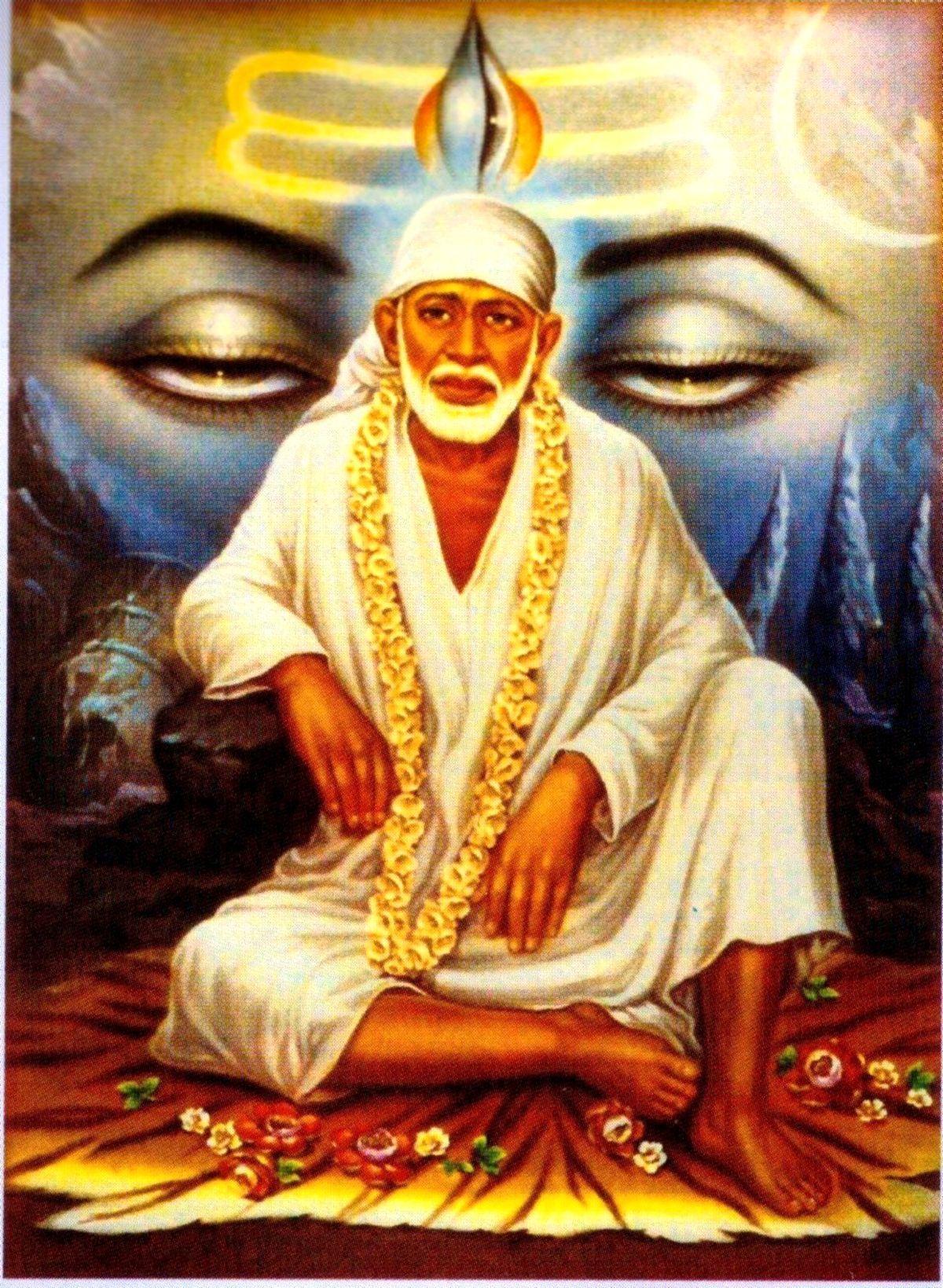 3D Sai Baba Free Download Wallpapers