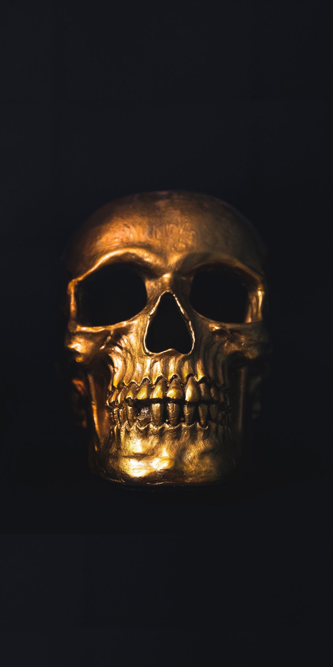 4K Gold Skull Wallpapers