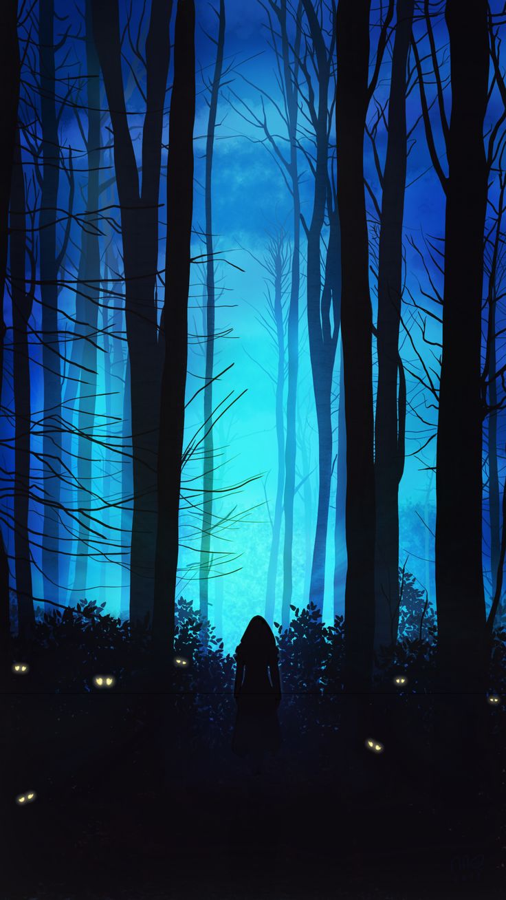 A Mysterious Forest Art Wallpapers