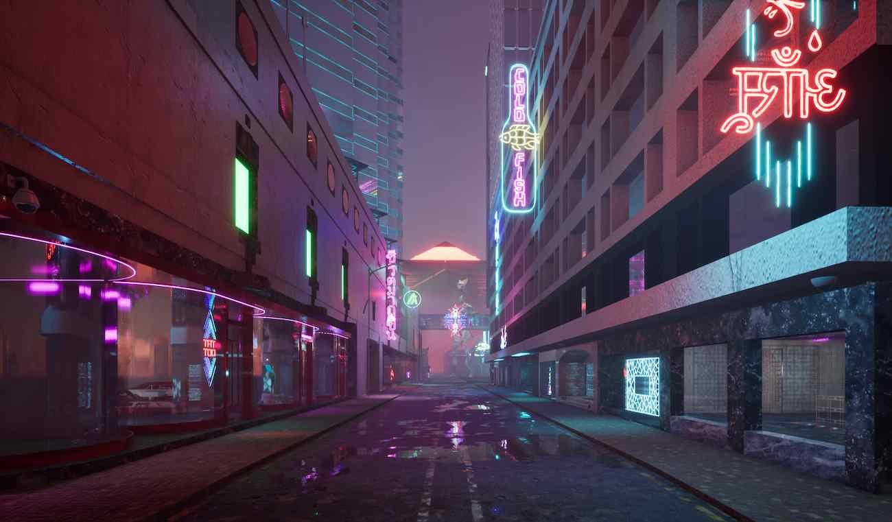 Alone Walking On Road Vaporwave Wallpapers