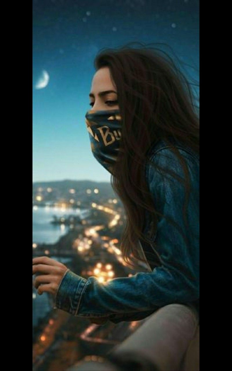 Anarchy Mask Girl 4Art Wallpapers