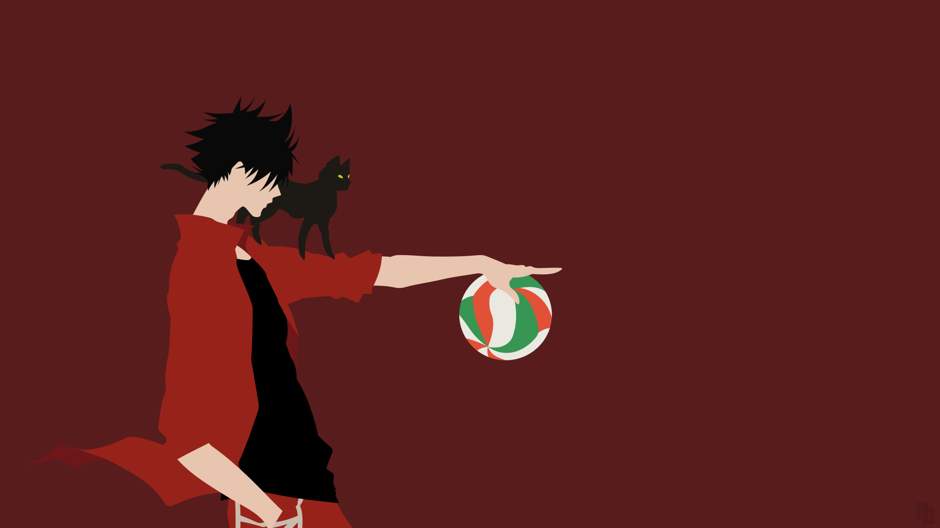 Anime Illustration Minimal Art Wallpapers