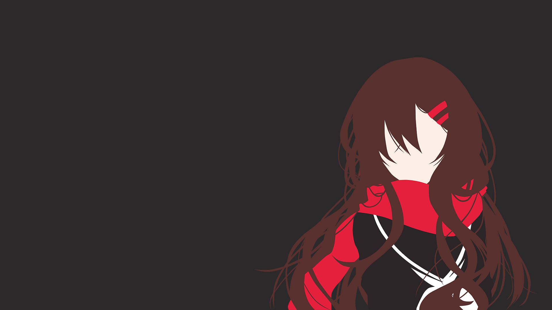 Anime Illustration Minimal Art Wallpapers