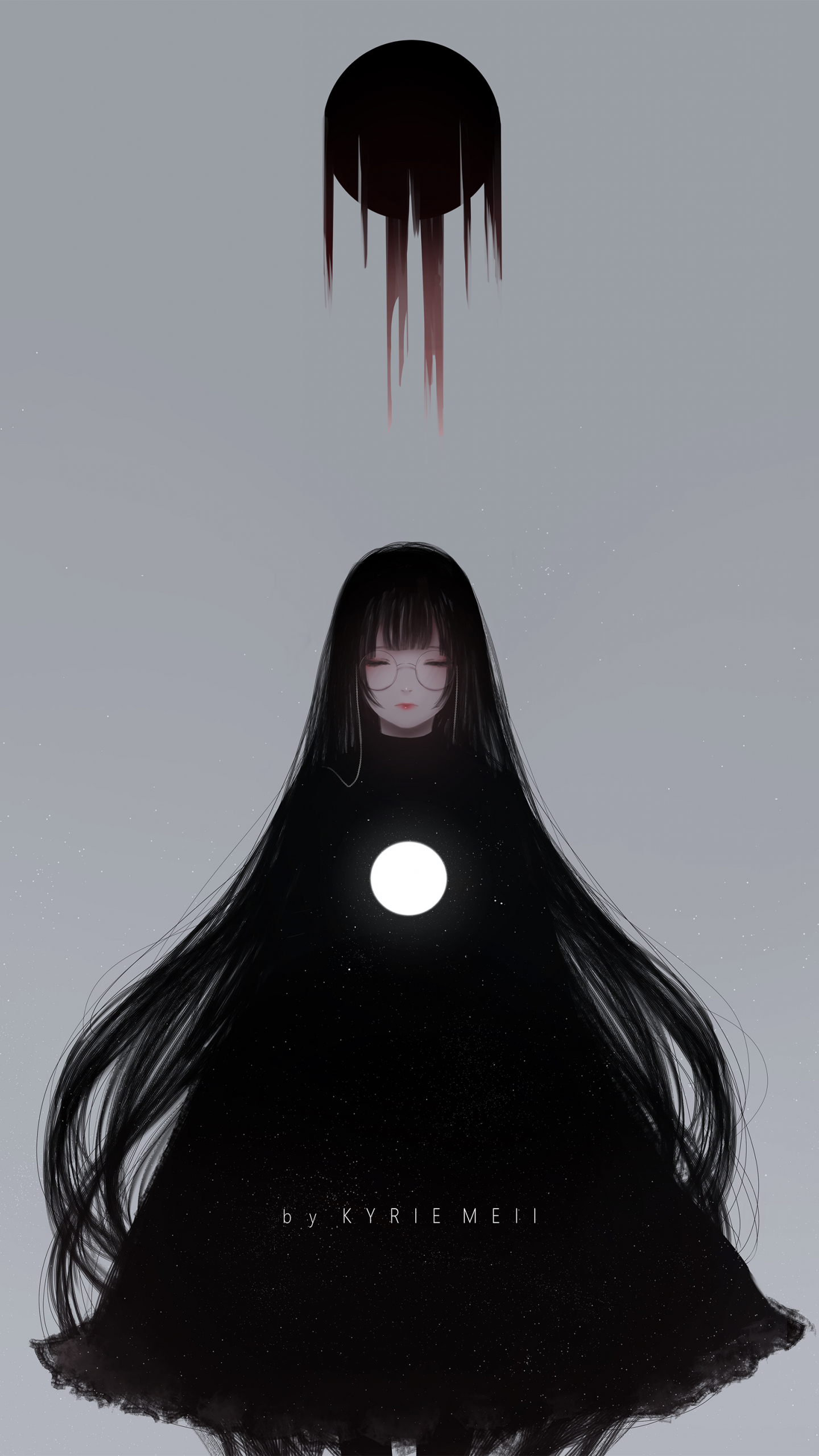 Anime Illustration Minimal Art Wallpapers