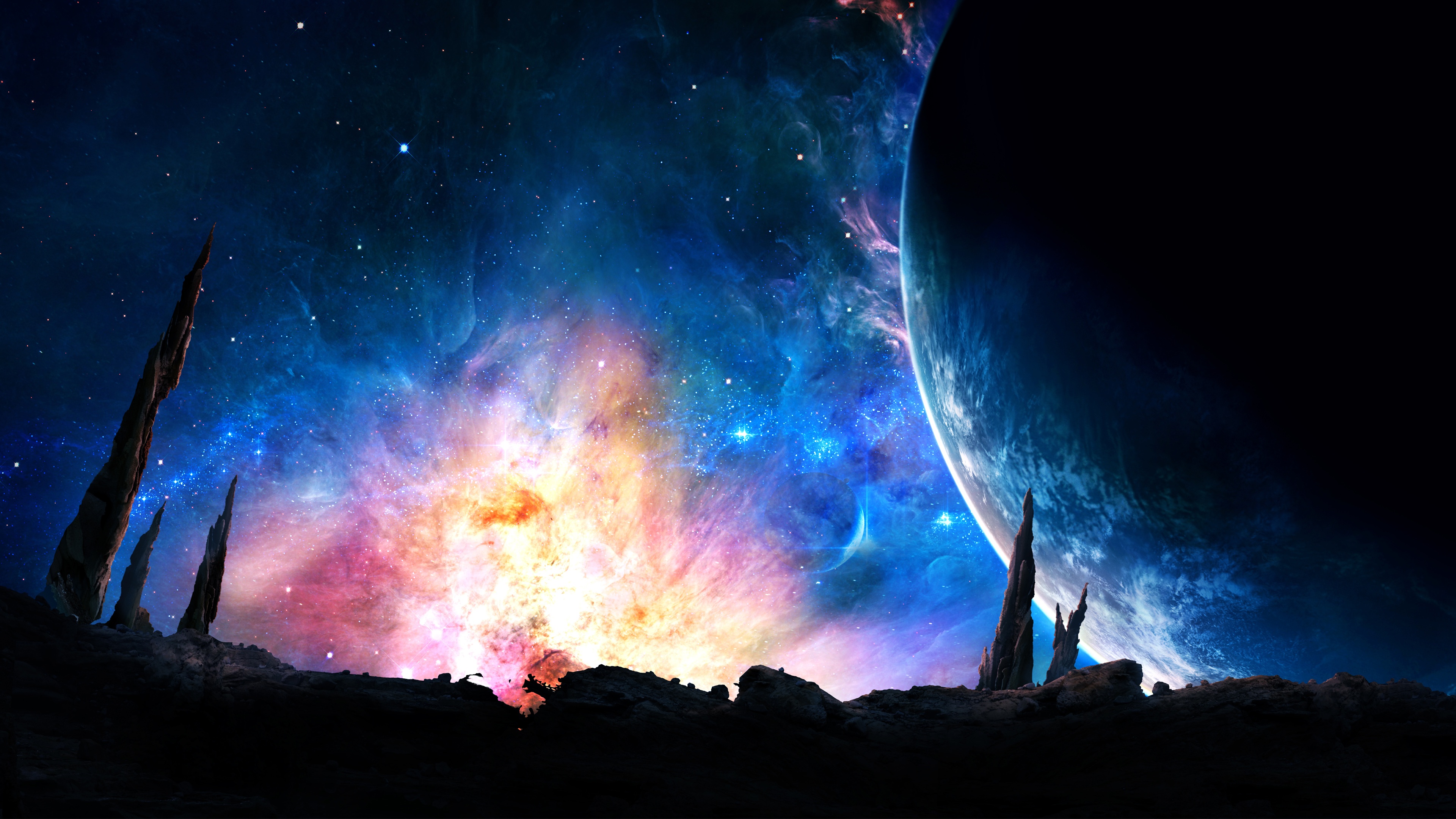 Artistic 4K Space Wallpapers