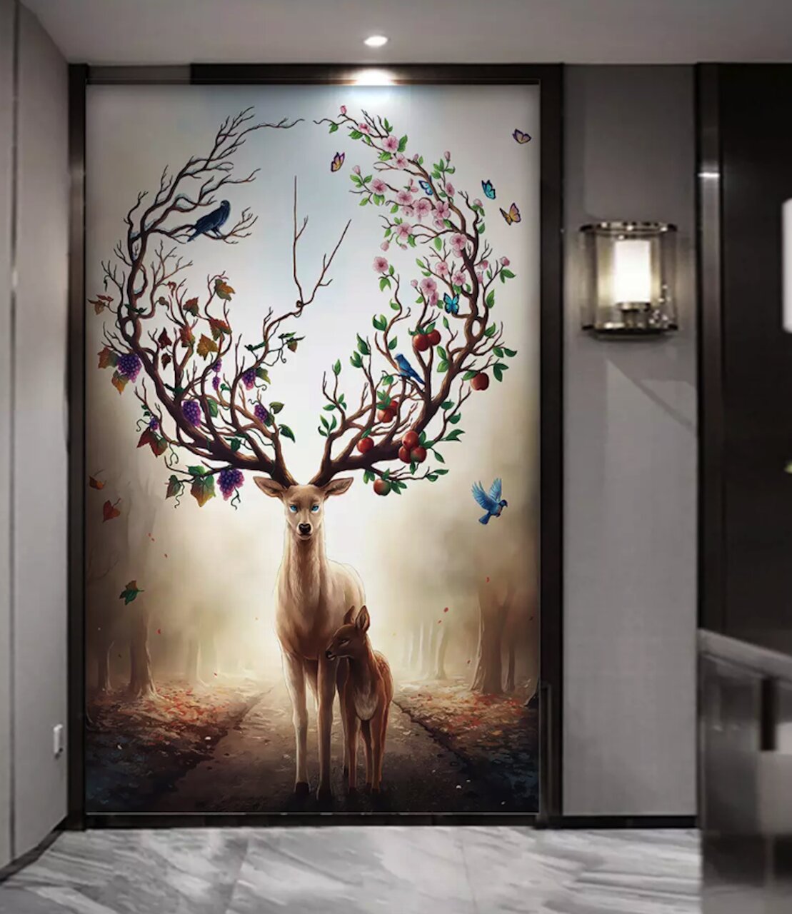 Artistic Abstract Deer Wallpapers