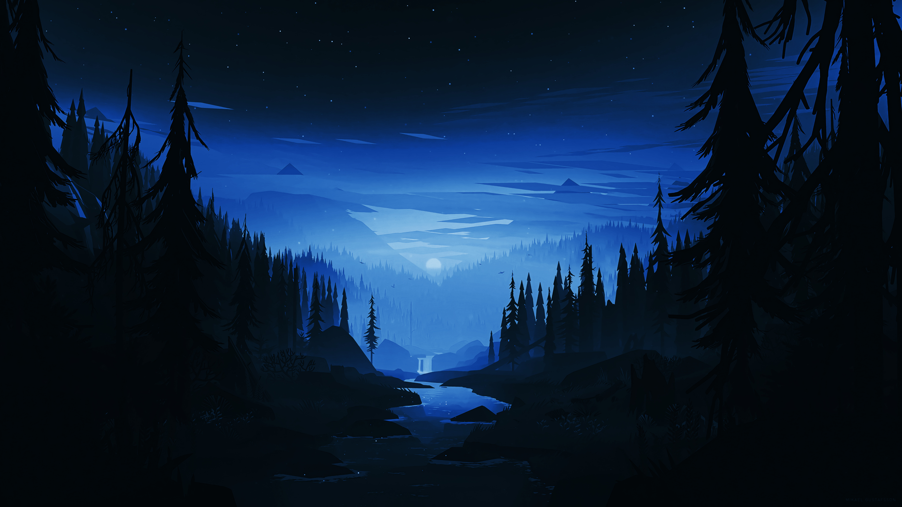 Artistic Forest 4K Wallpapers