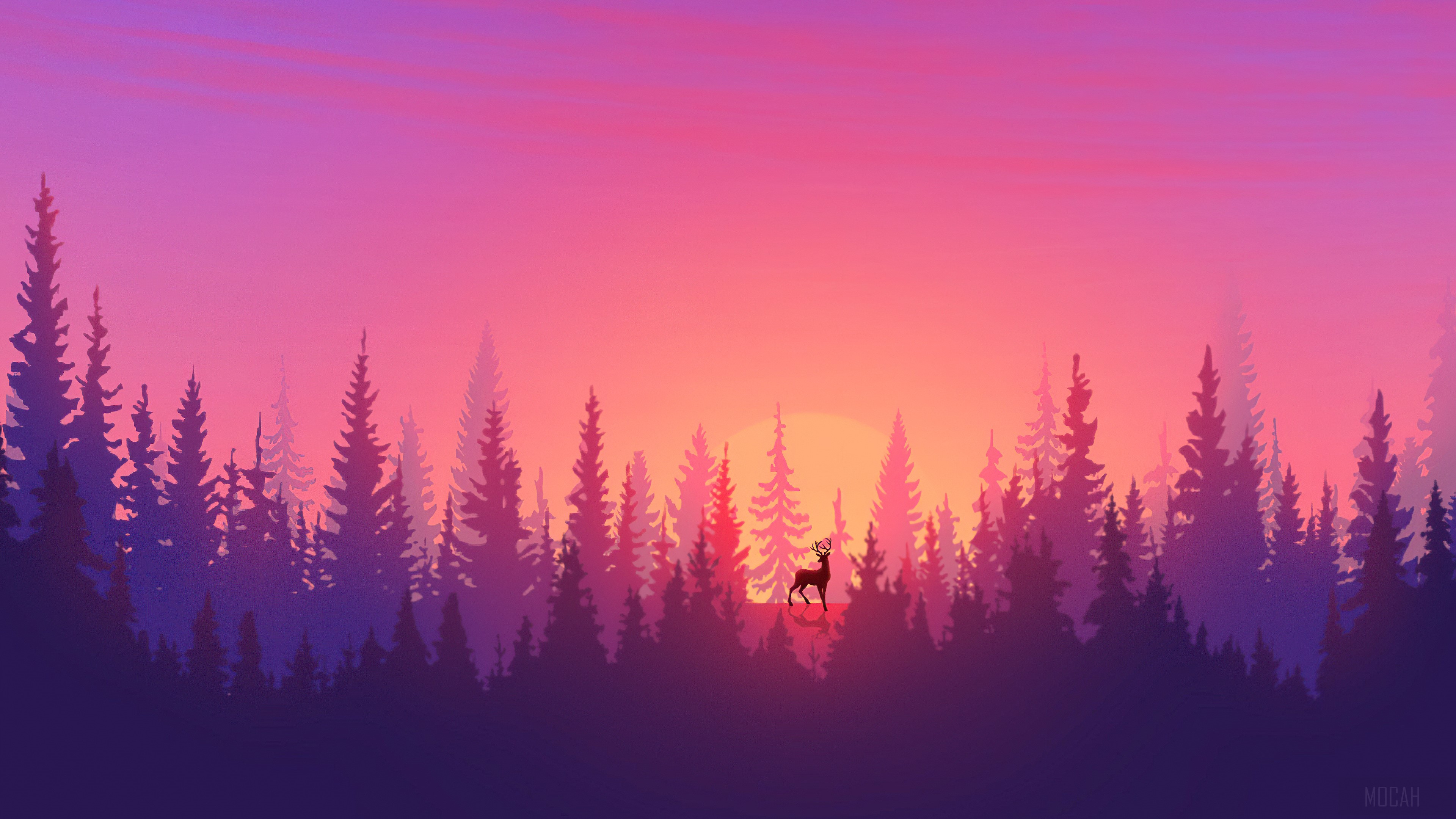 Artistic Forest 4K Wallpapers