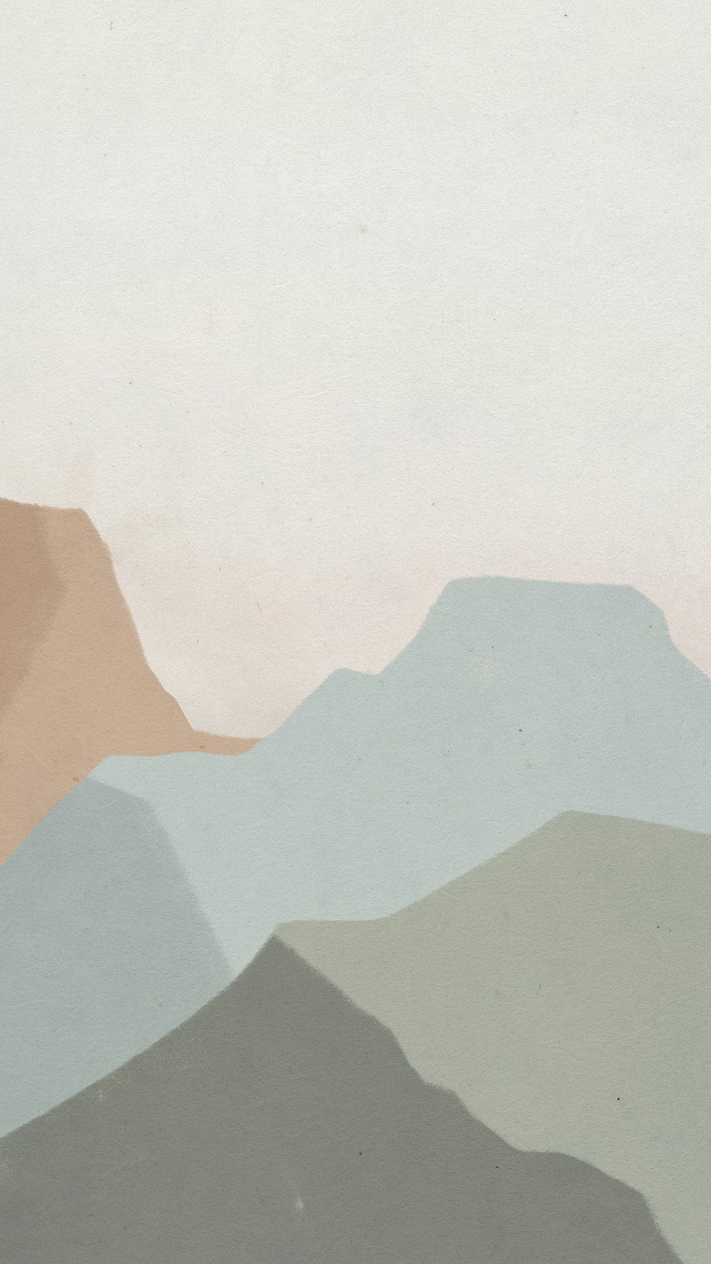 Artistic Mountain Shapes Wallpapers