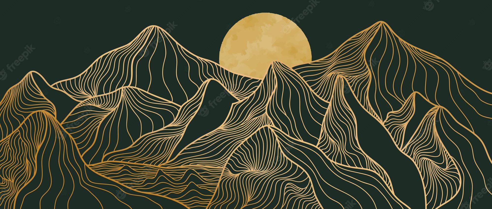 Artistic Mountains Wallpapers