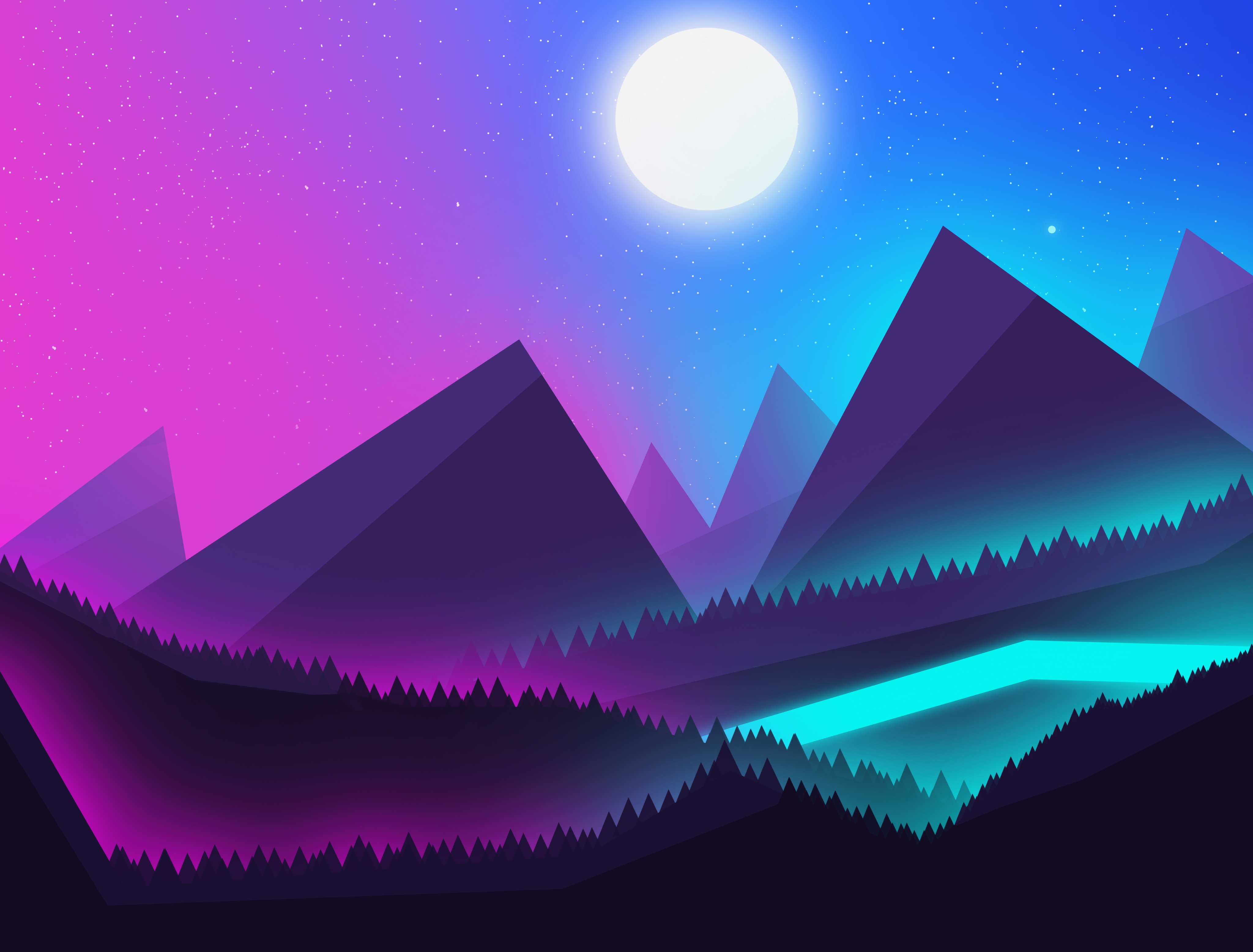 Artistic Mountains Wallpapers