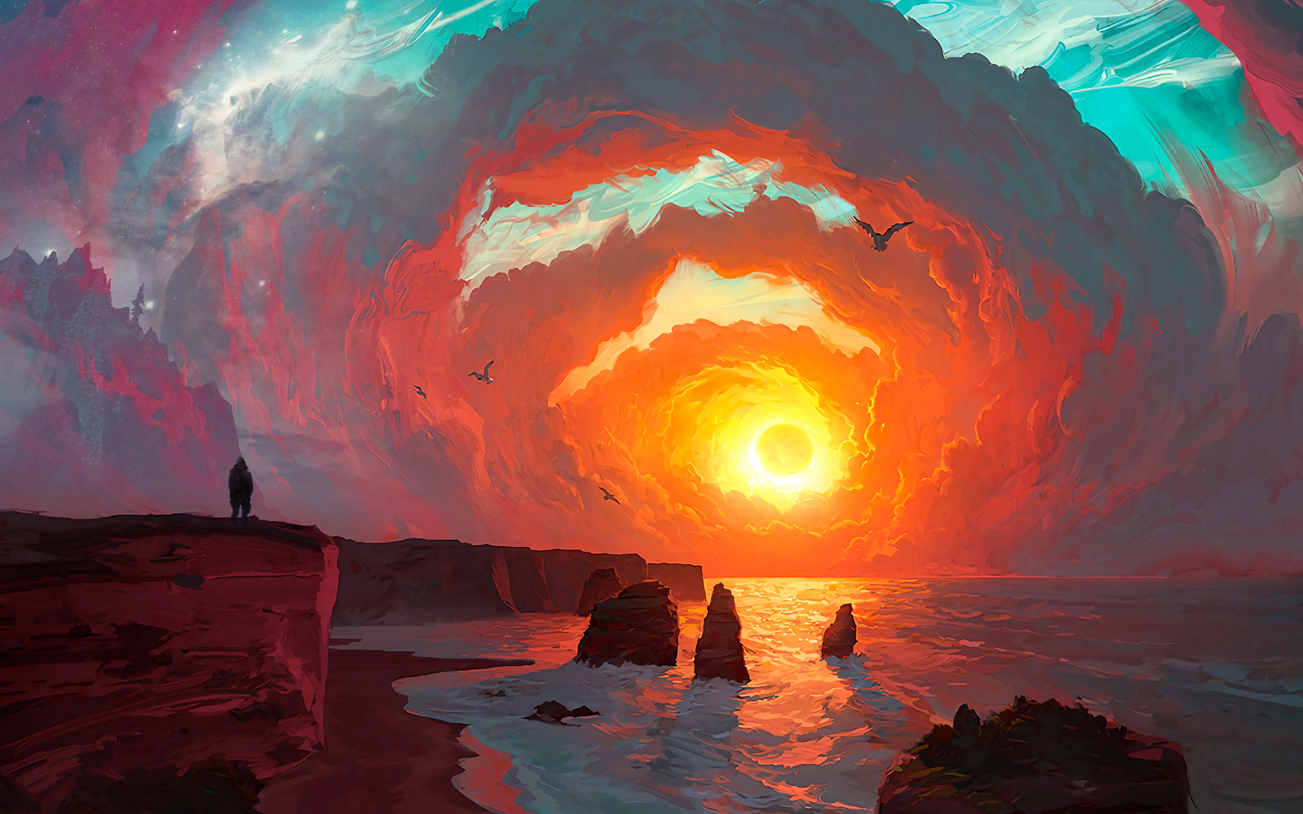 Artistic Sunrise Hd Wallpapers