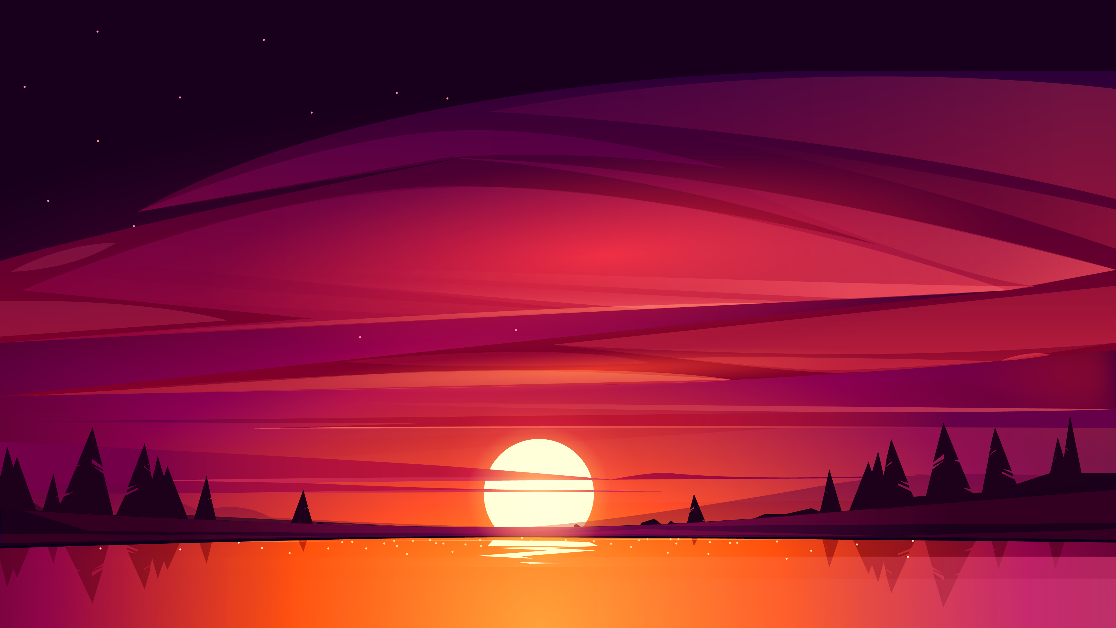 Artistic Sunset Wallpapers