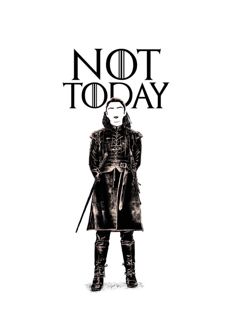 Arya Stark Minimalism Wallpapers