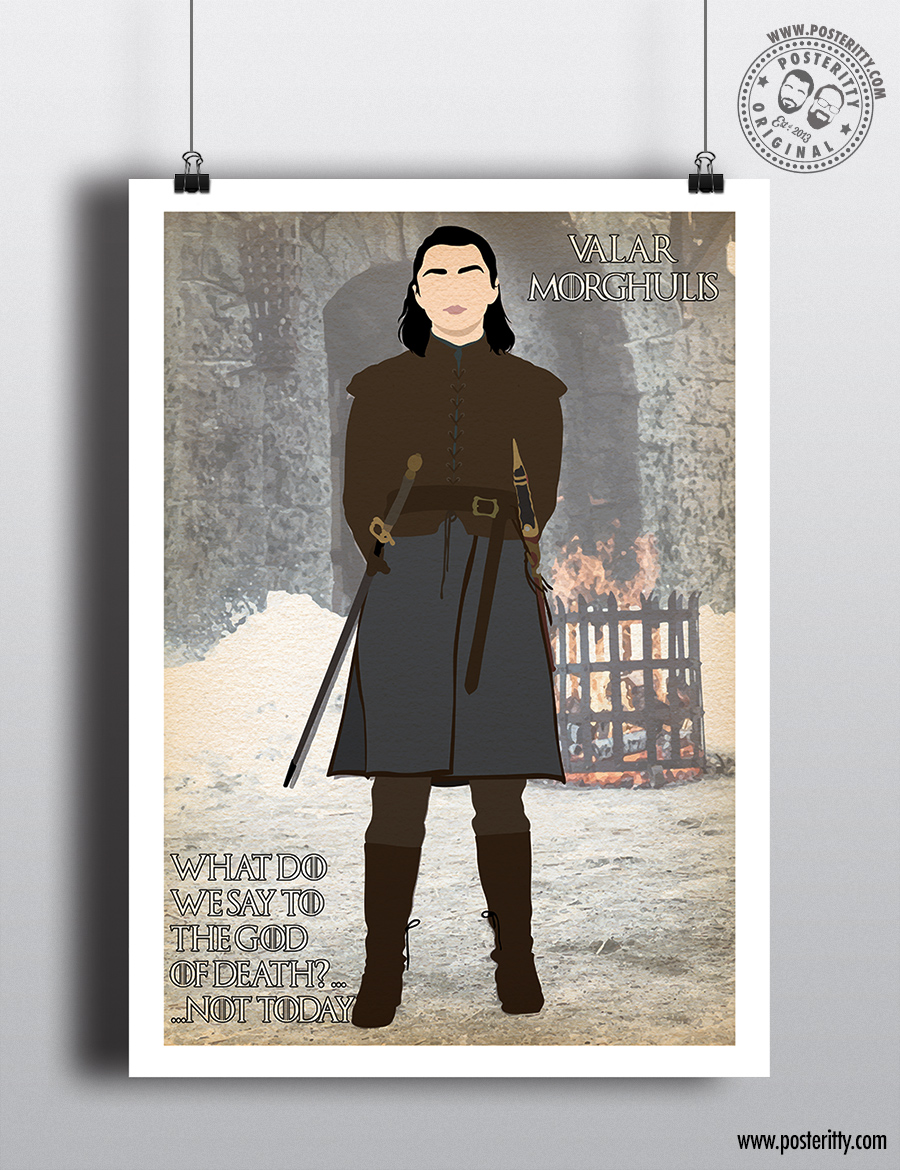 Arya Stark Minimalism Wallpapers