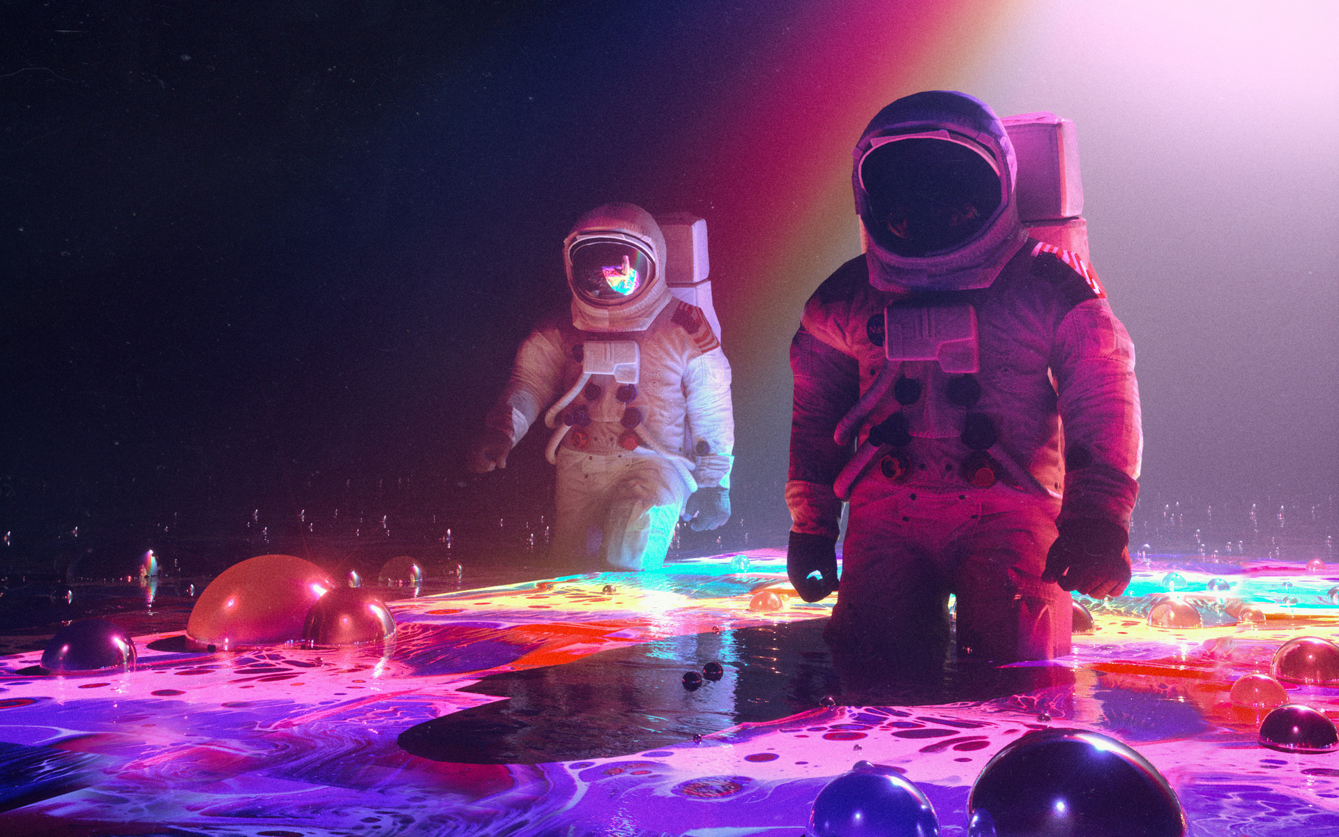 Astronaut Couple Wallpapers