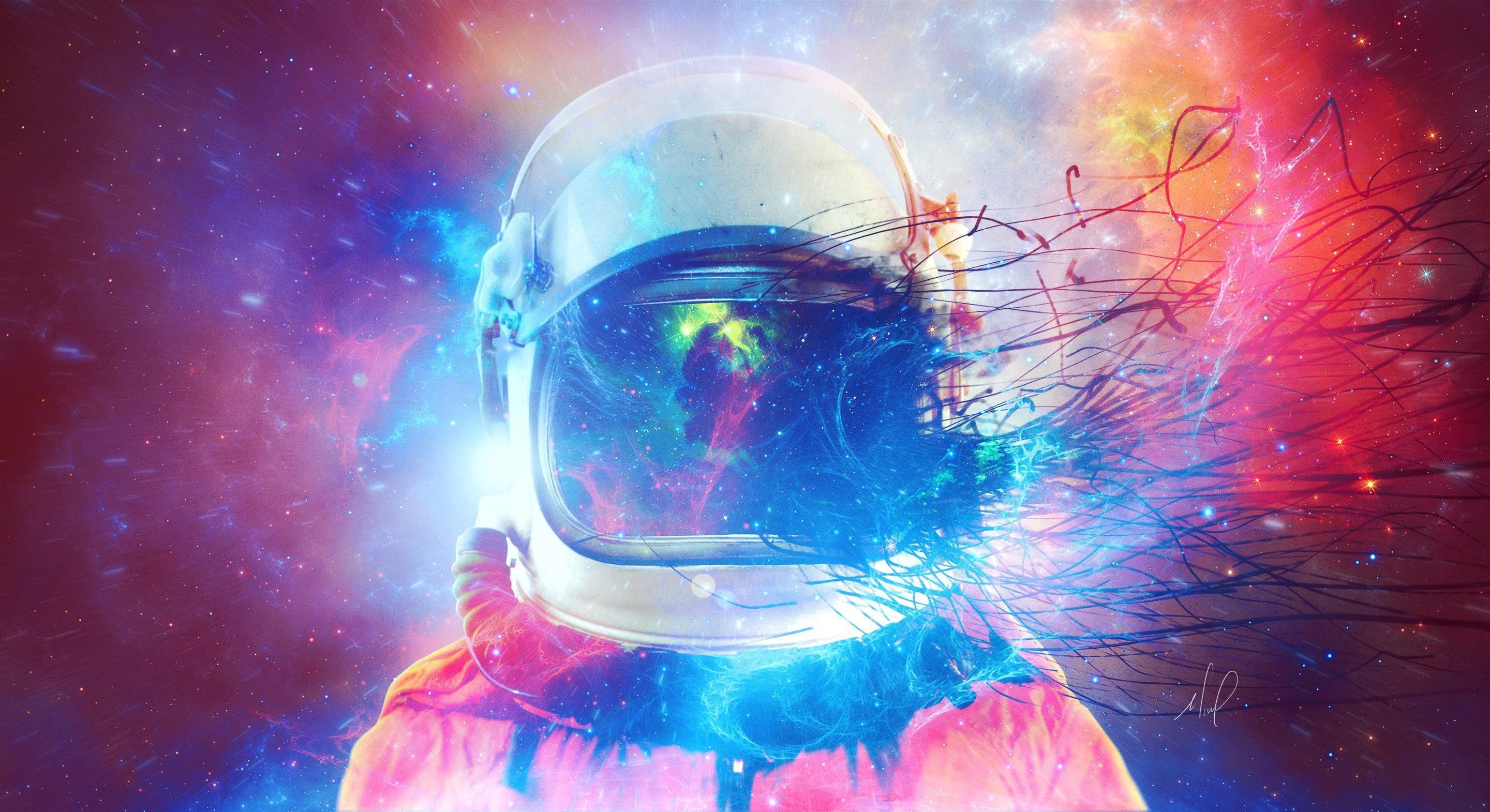 Astronaut Creative Artwork Wallpapers