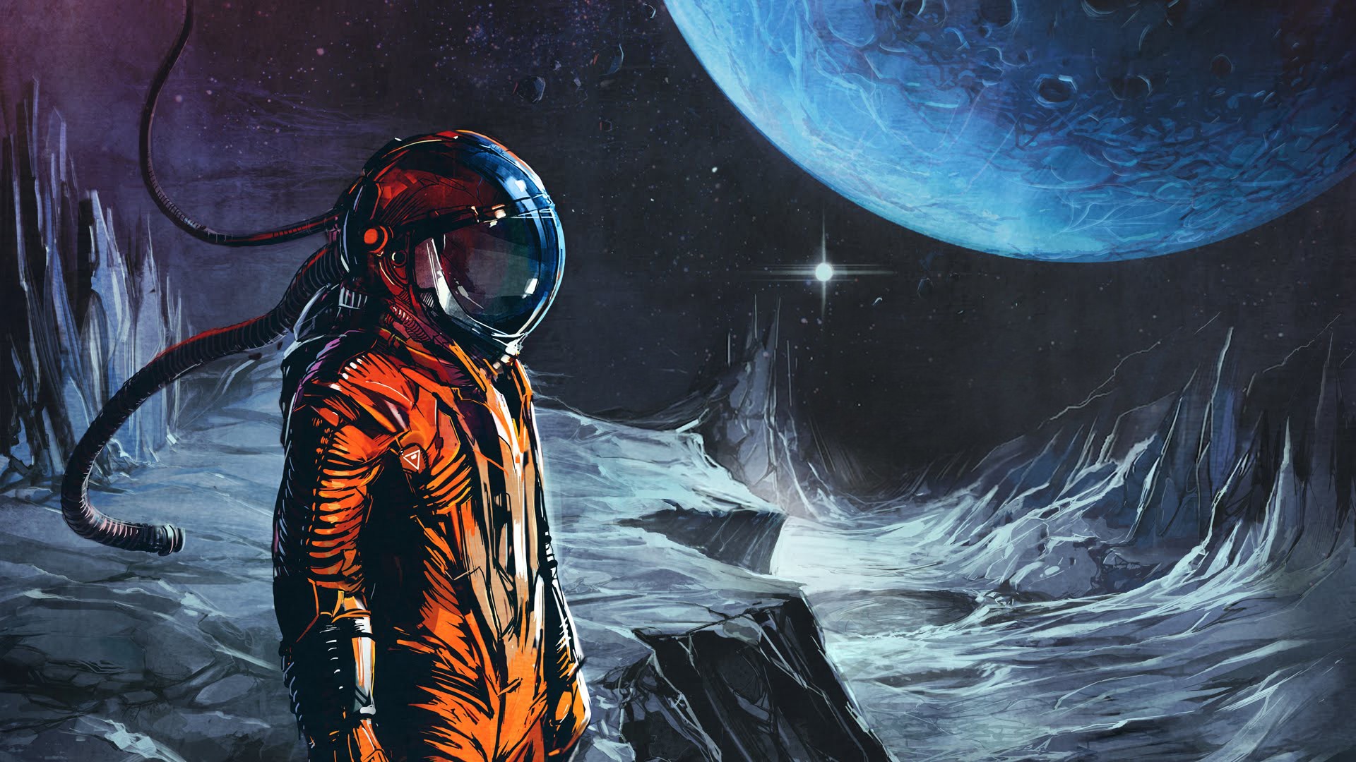 Astronaut Creative Artwork Wallpapers