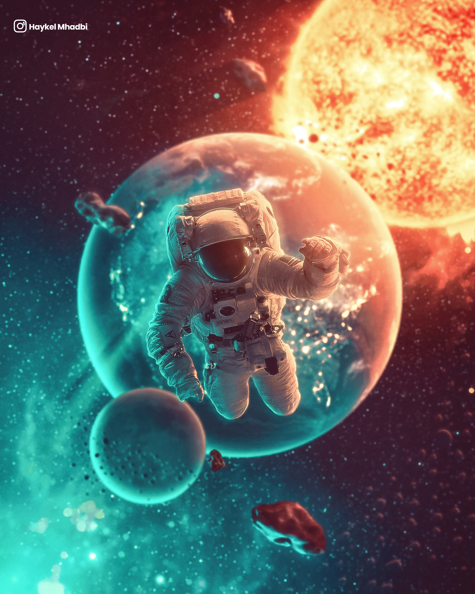 Astronaut Creative Artwork Wallpapers