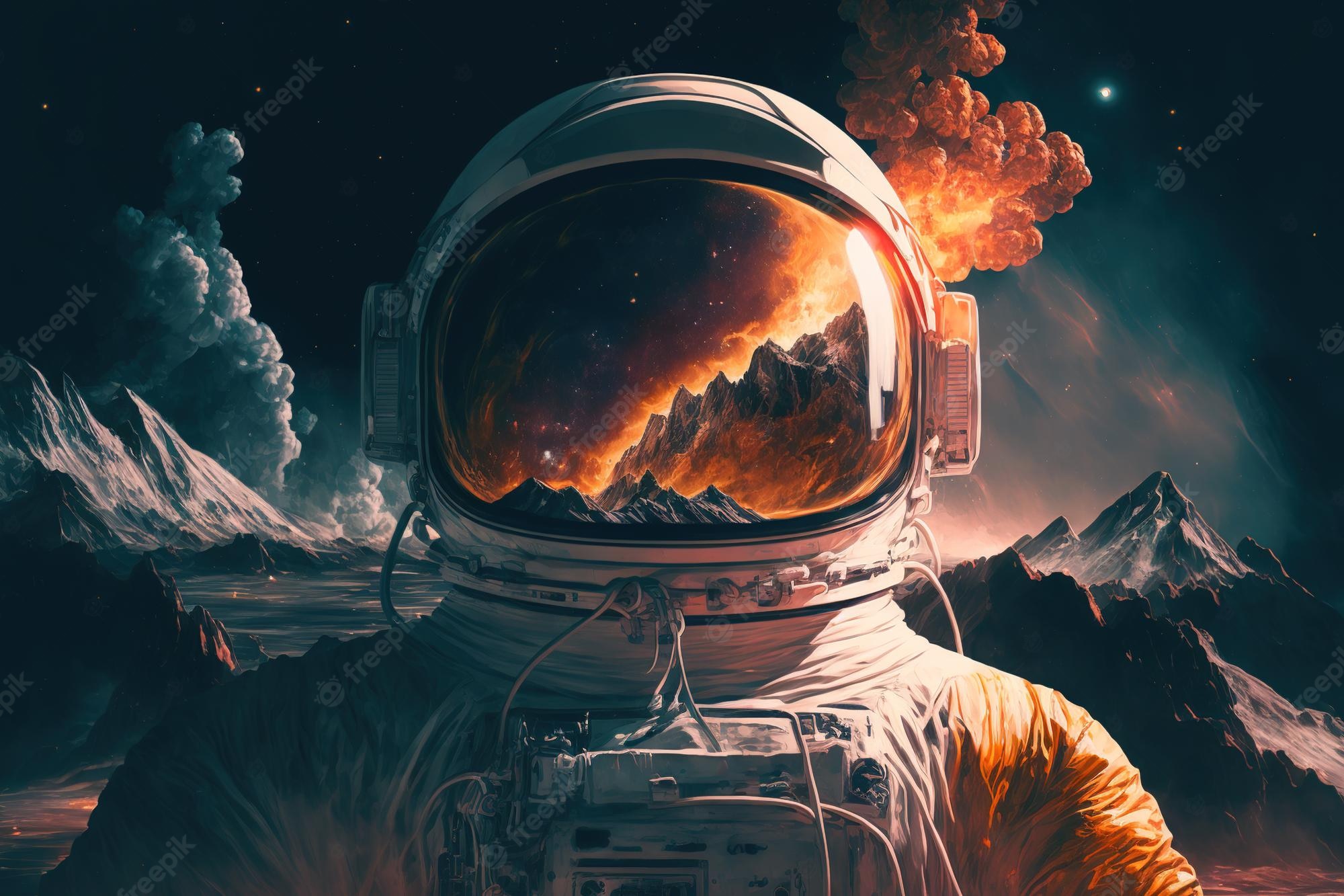 Astronaut Creative Artwork Wallpapers