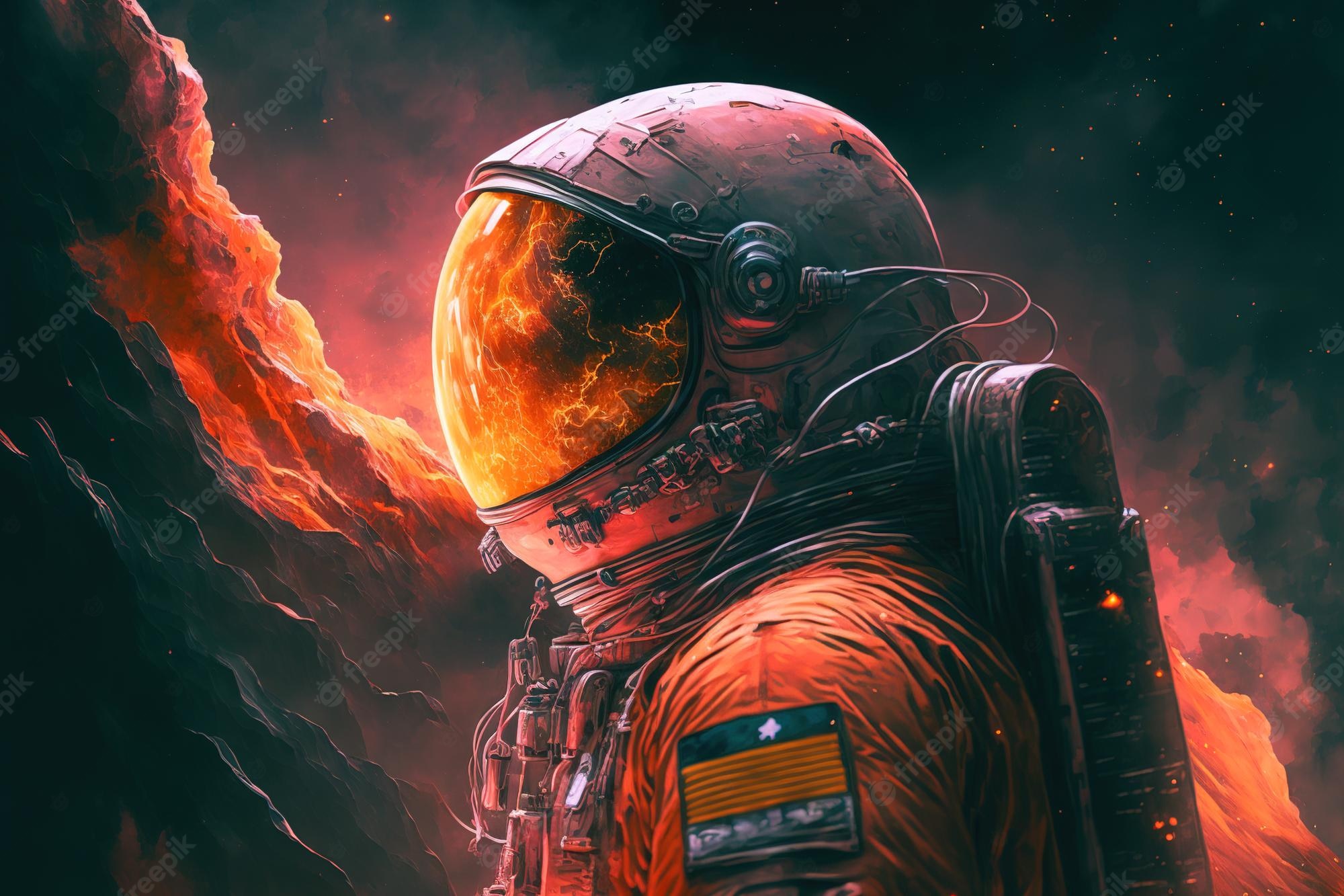 Astronaut Creative Artwork Wallpapers