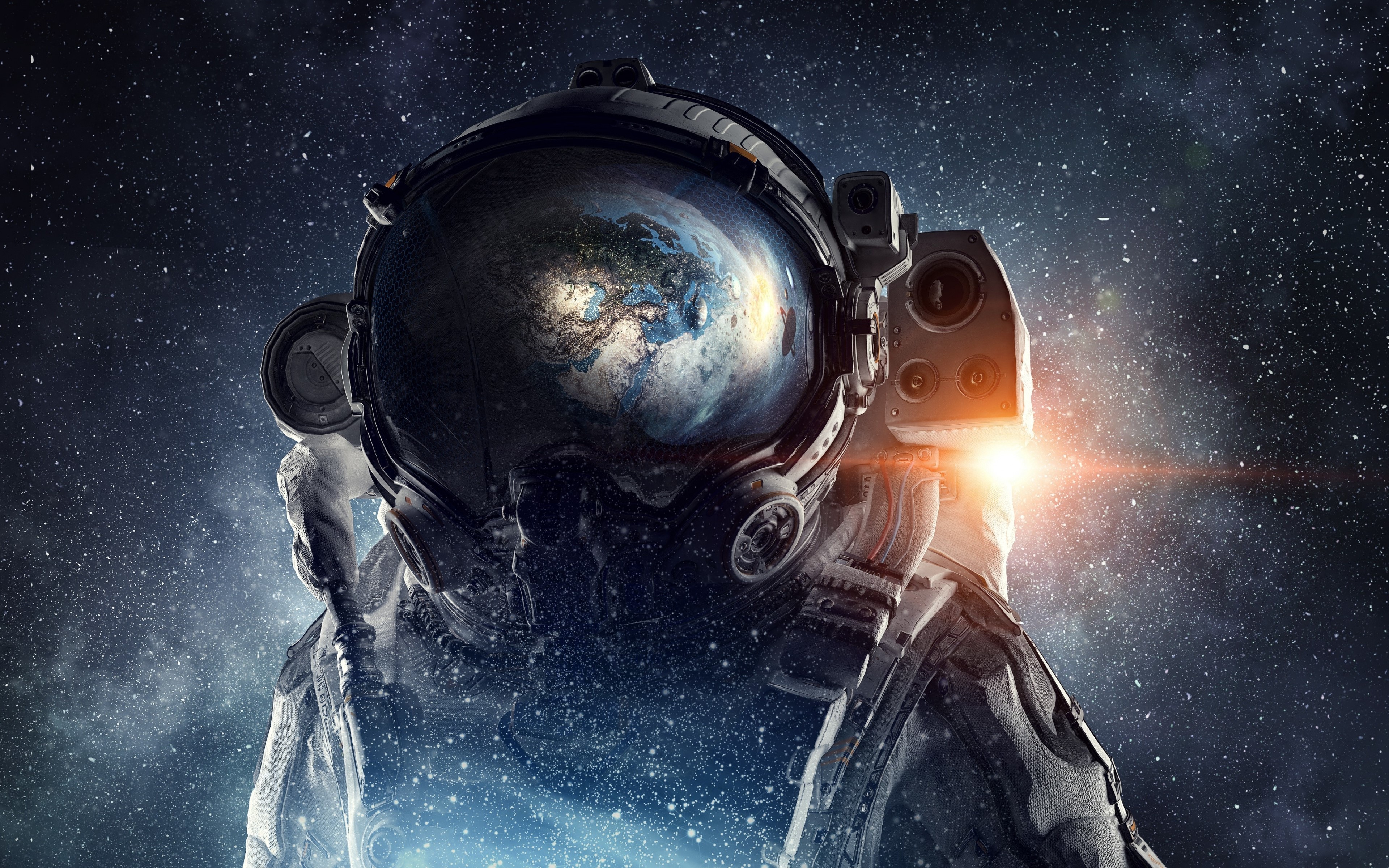 Astronaut Creative Artwork Wallpapers