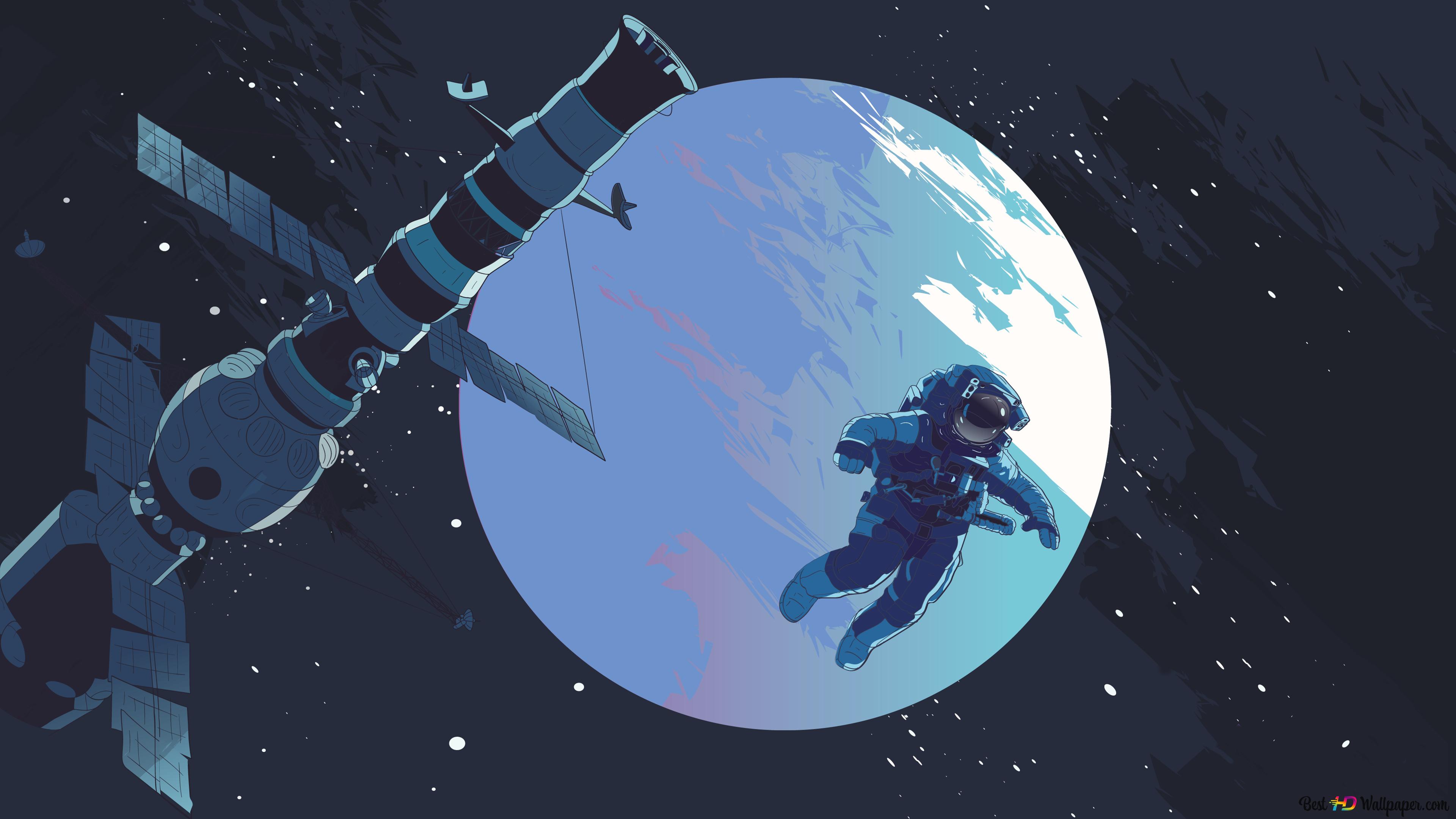 Astronaut Creative Artwork Wallpapers