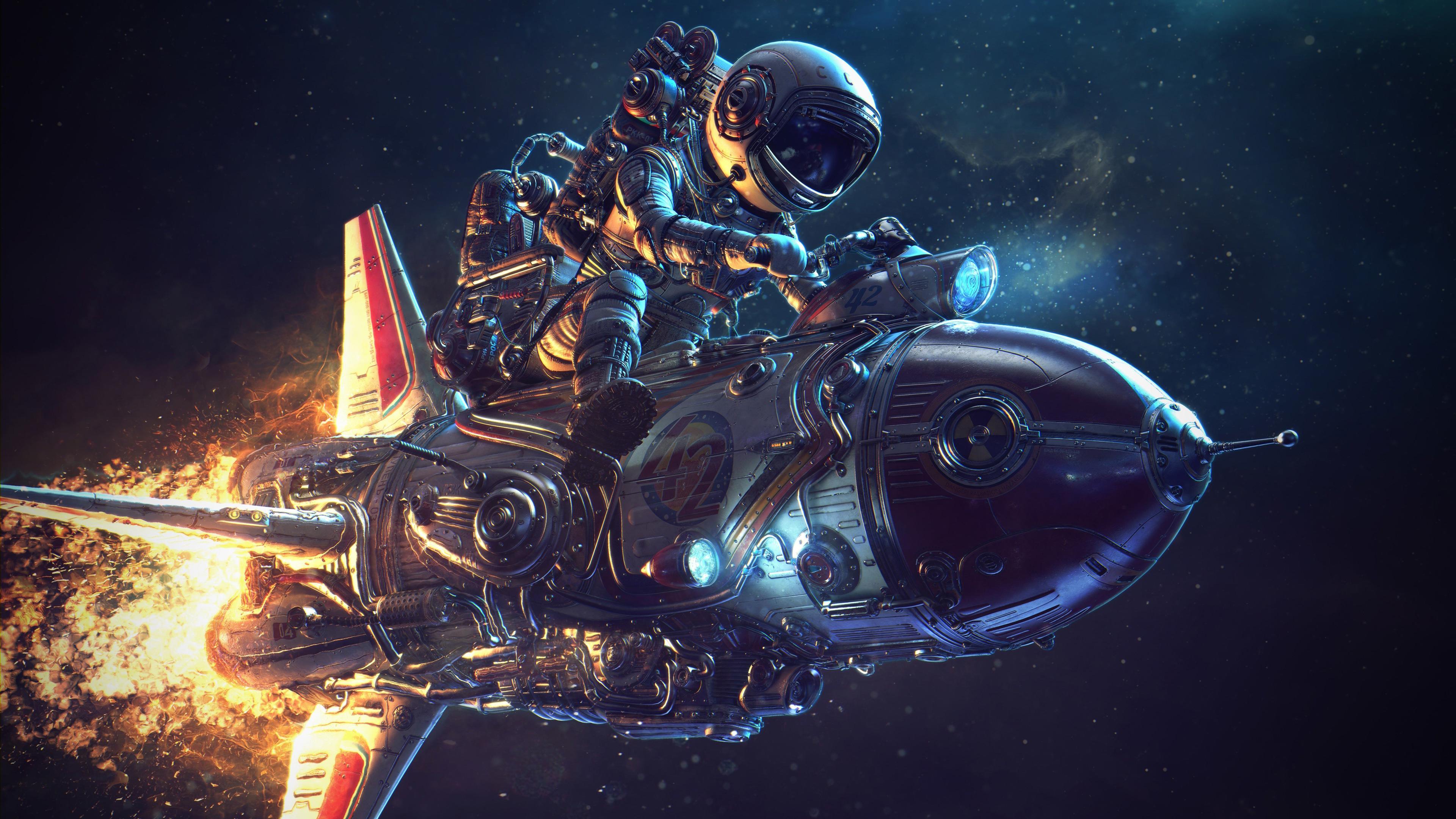 Astronaut Digital Art Wallpapers