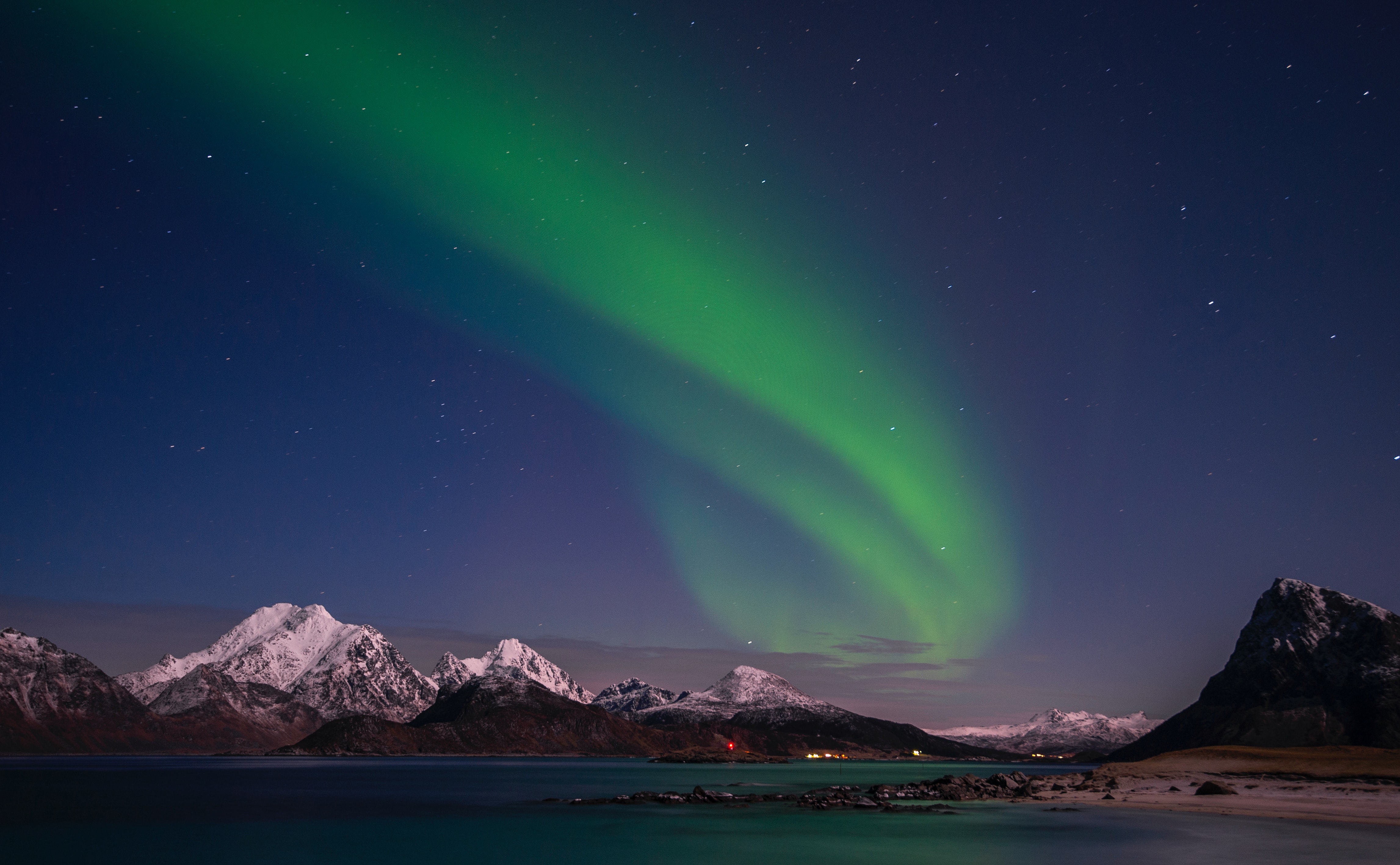 Aurora Borealis Landscape Photography Wallpapers