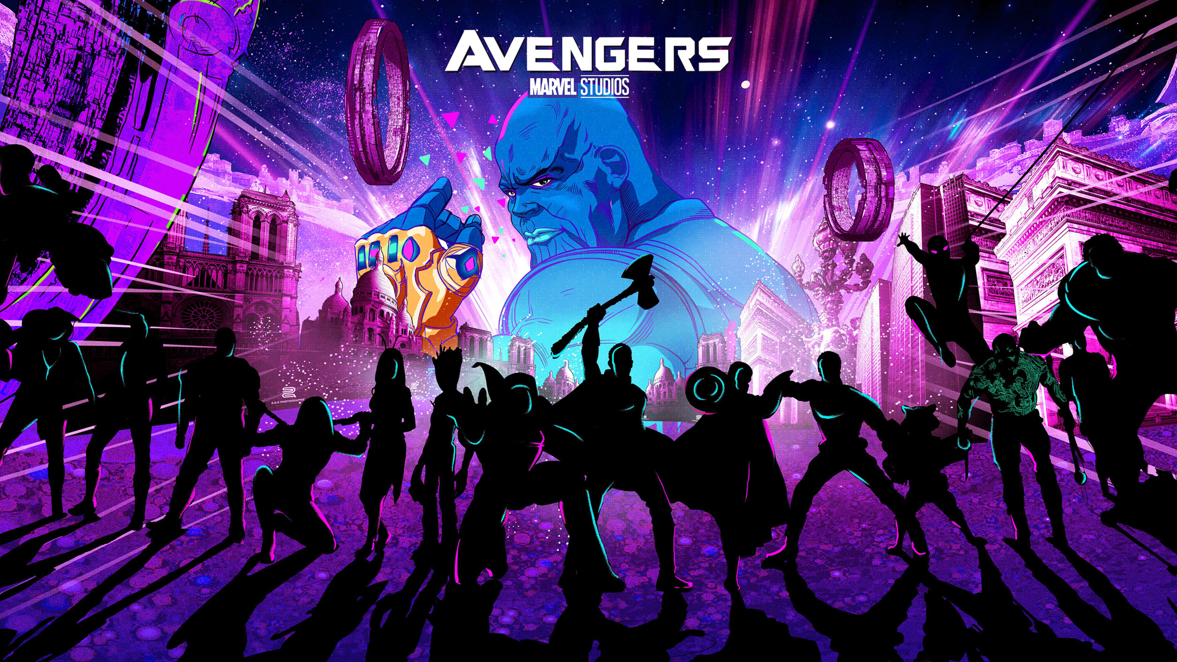 Avengers Endgame New Artwork Wallpapers