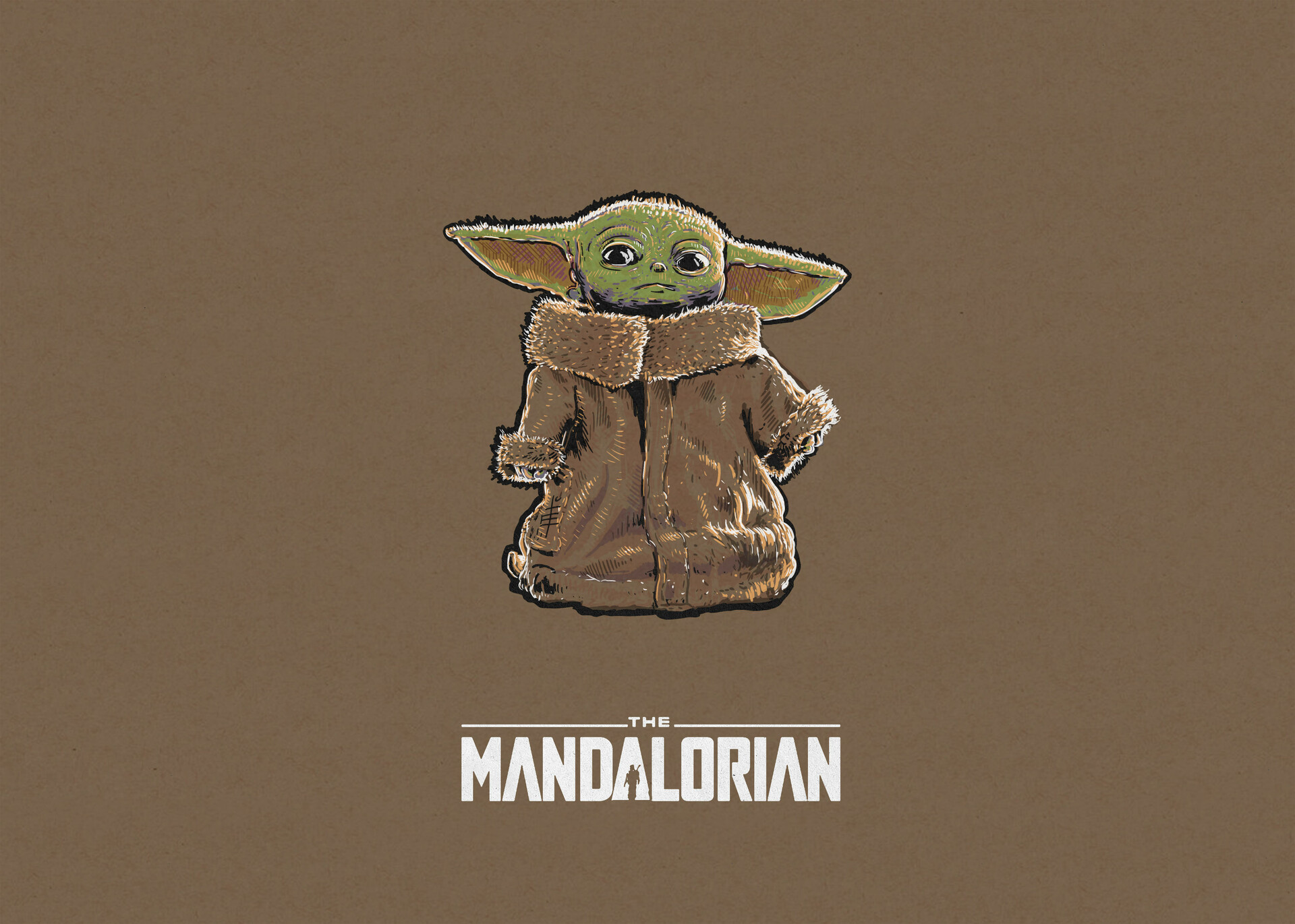 Baby Yoda Fanart 2019 Wallpapers