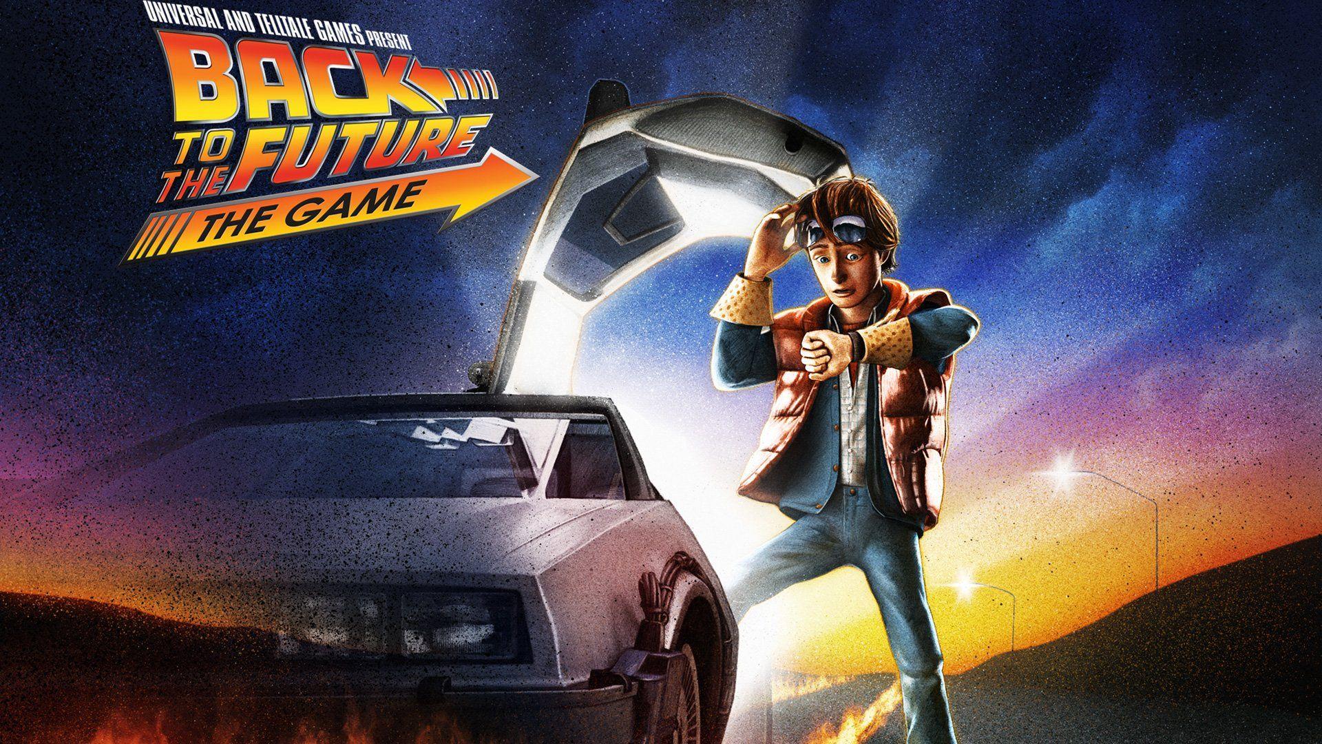 Back To The Future Movie Artwork Wallpapers